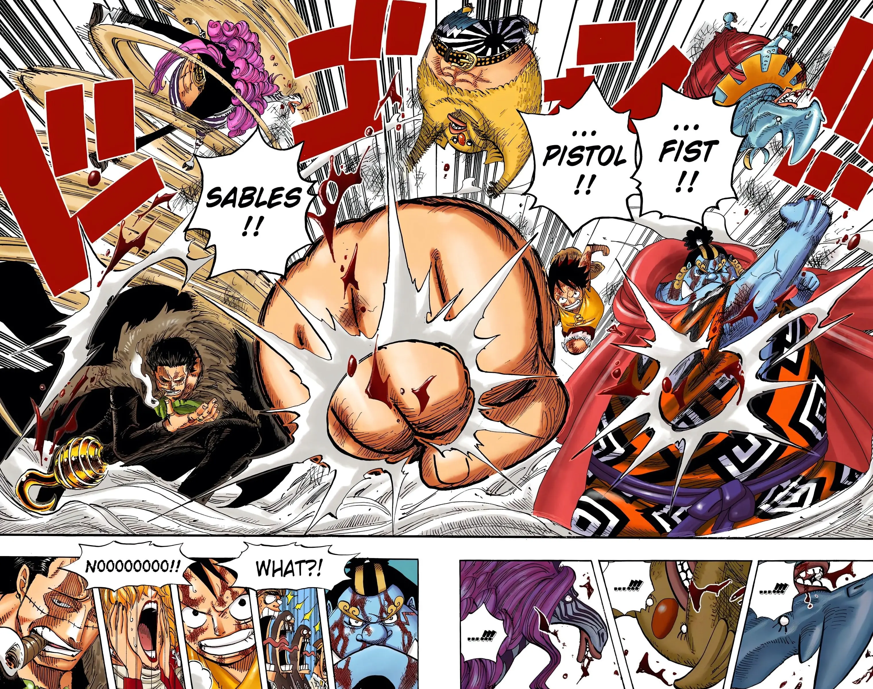 One Piece Colored, chapter 542, page 22