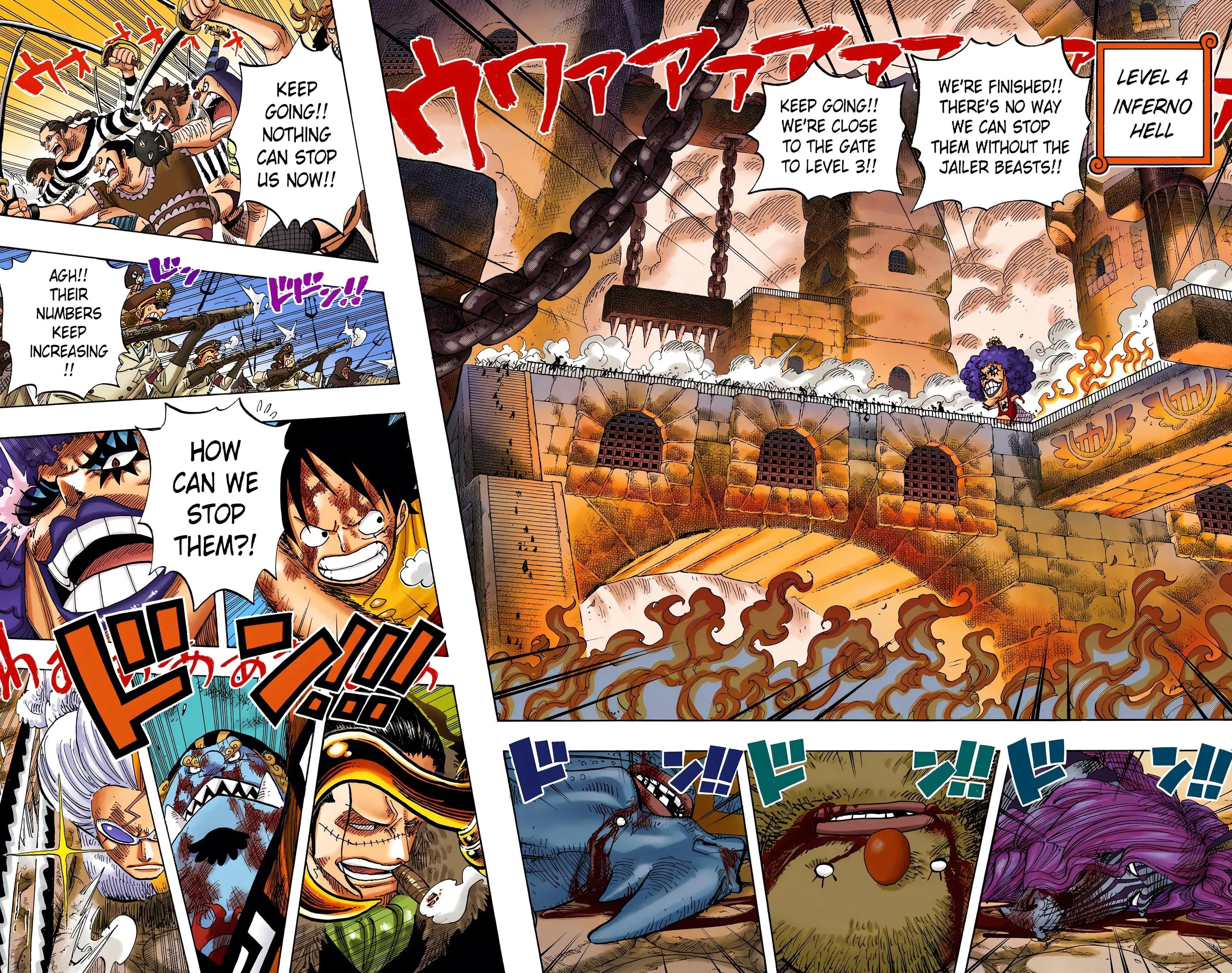 One Piece Colored, chapter 543, page 4