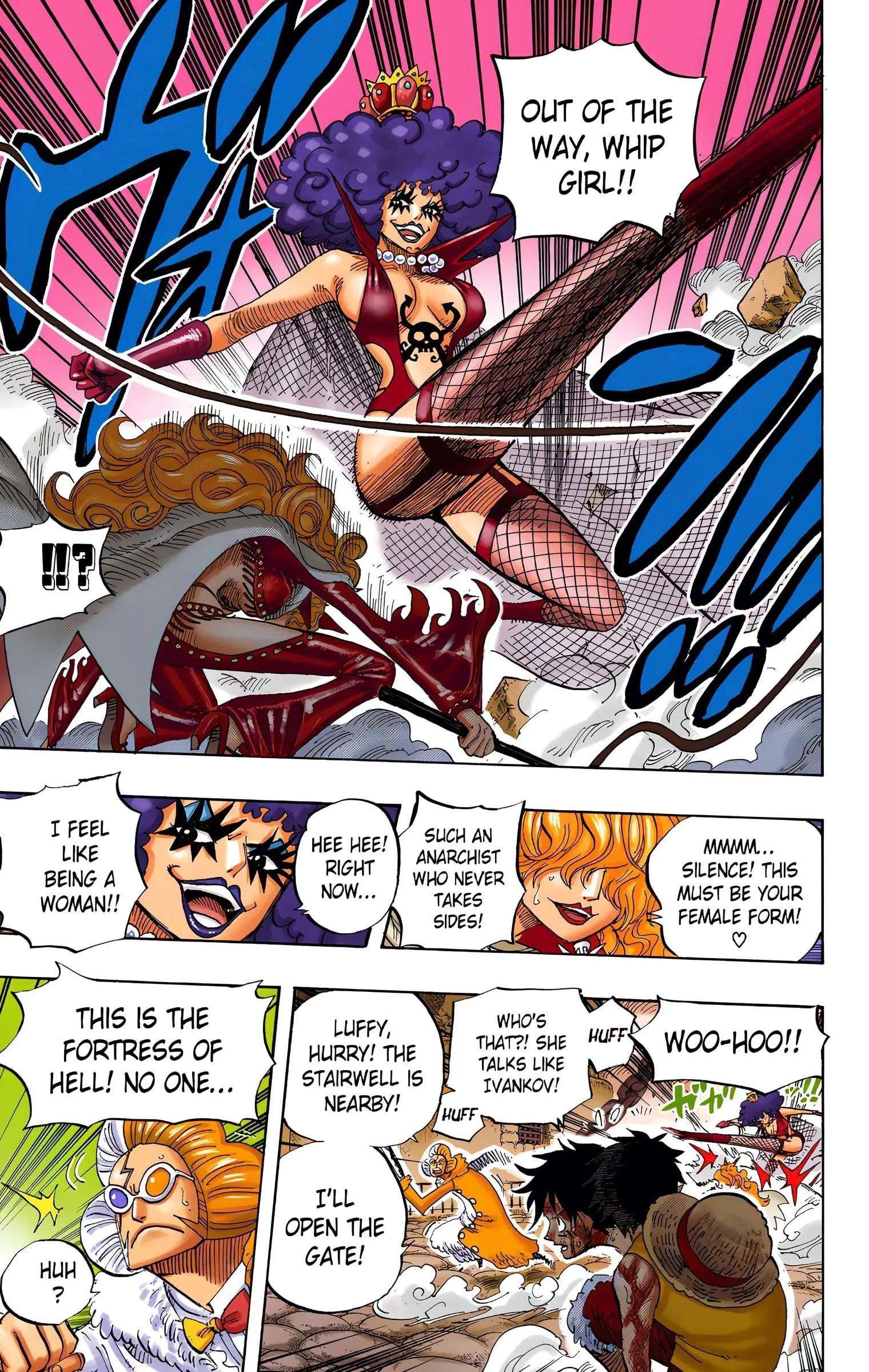 One Piece Colored, chapter 543, page 6