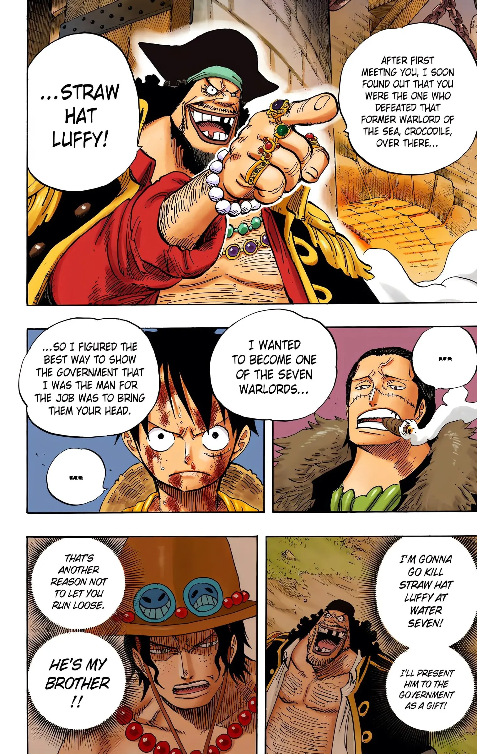 One Piece Colored, chapter 544, page 2
