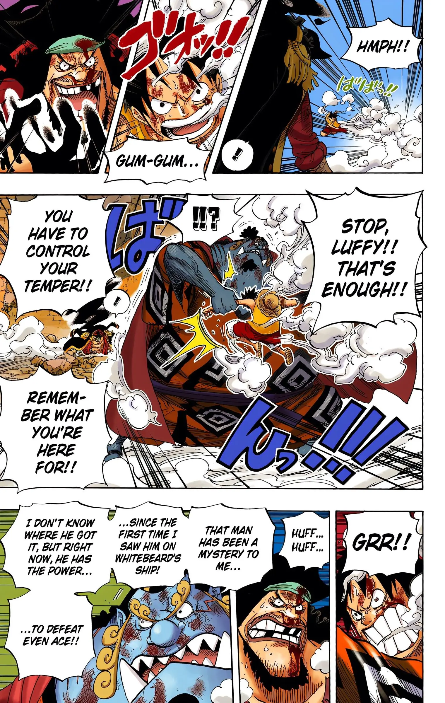 One Piece Colored, chapter 544, page 7