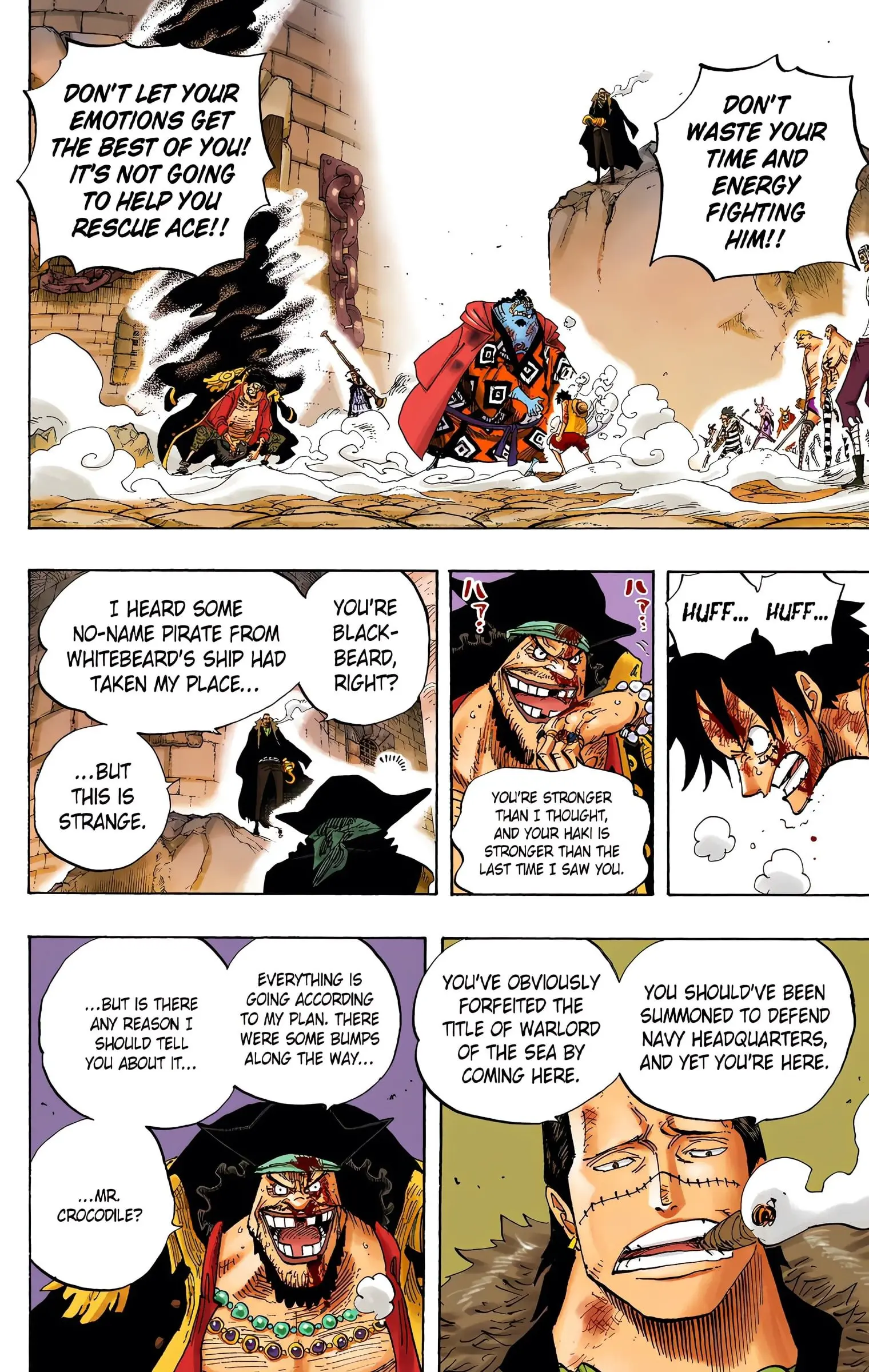 One Piece Colored, chapter 544, page 8
