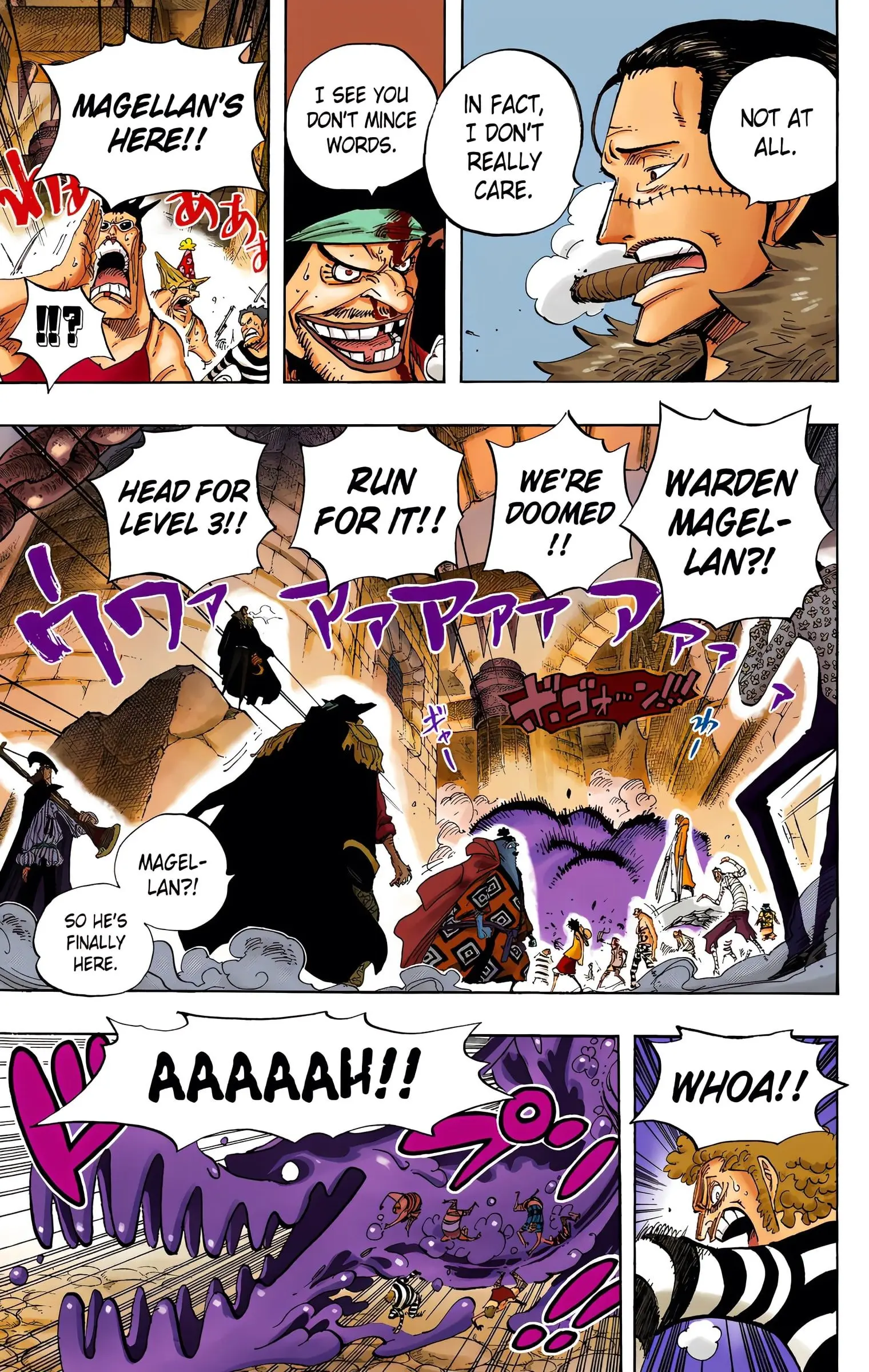 One Piece Colored, chapter 544, page 9