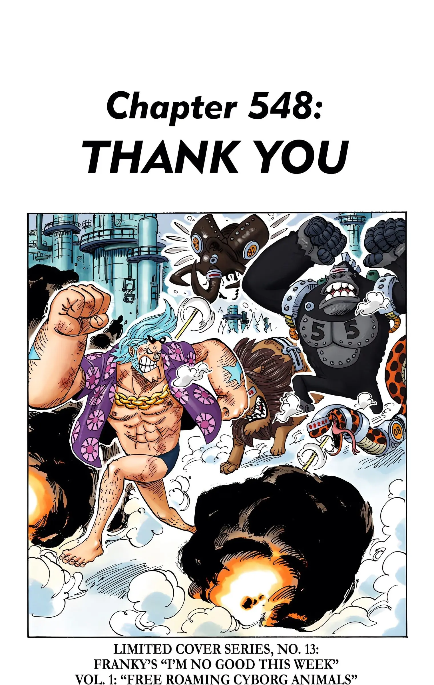 One Piece Colored, chapter 548, page 1