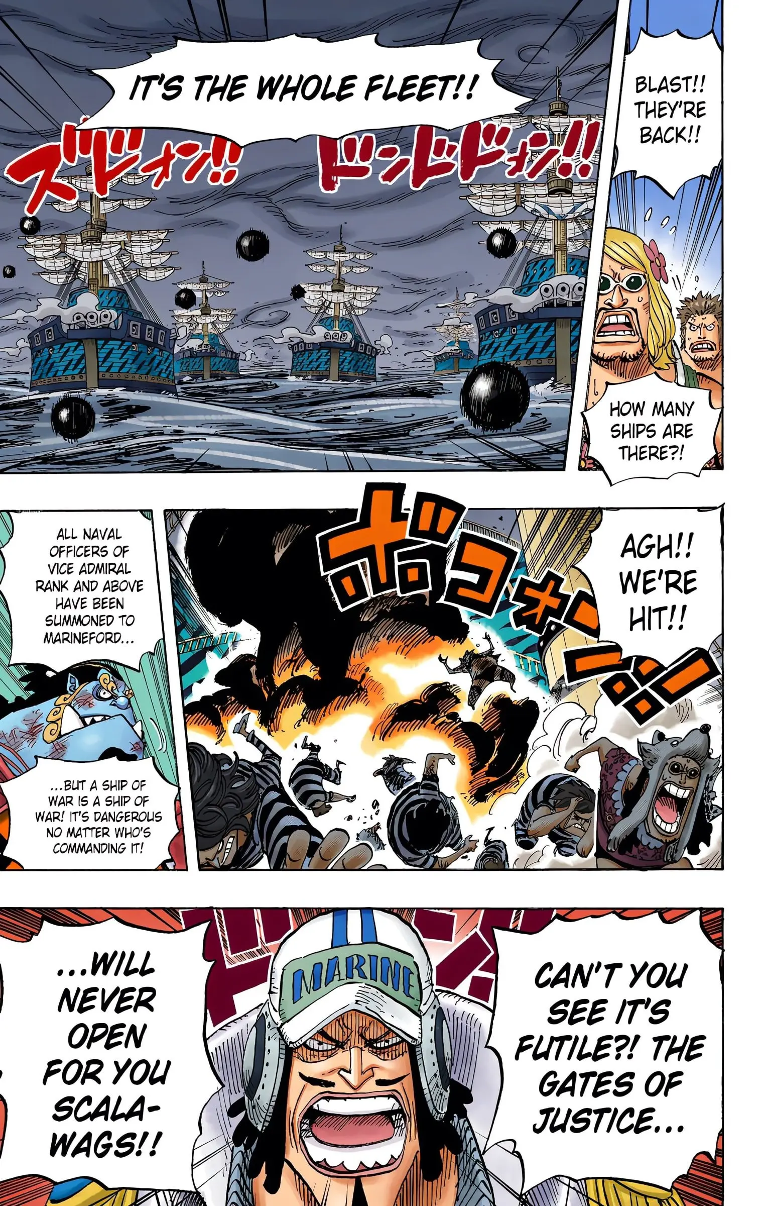 One Piece Colored, chapter 548, page 5