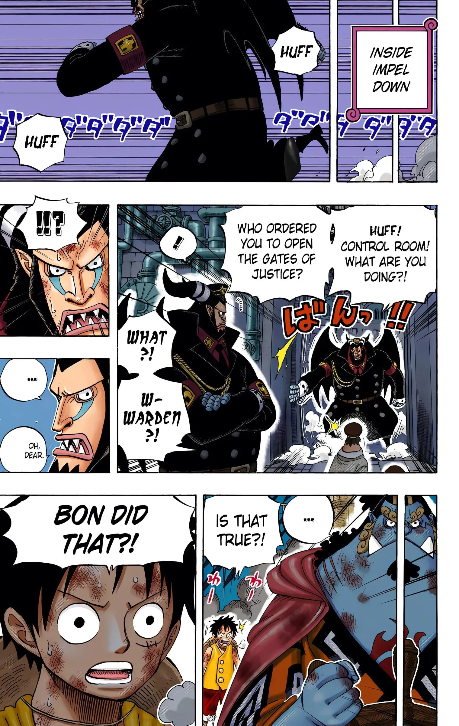 One Piece Colored, chapter 548, page 10