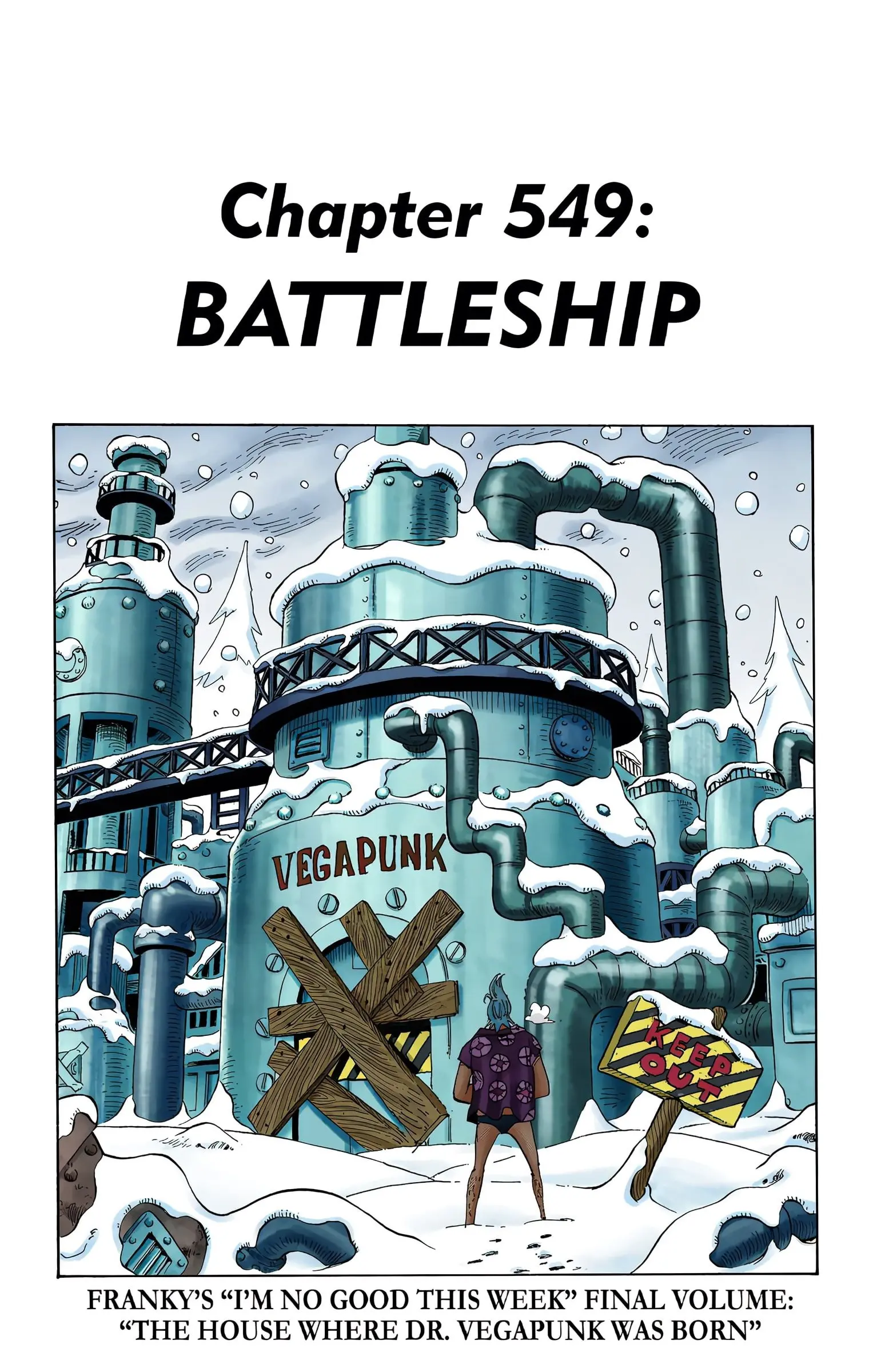 One Piece Colored, chapter 549, page 1