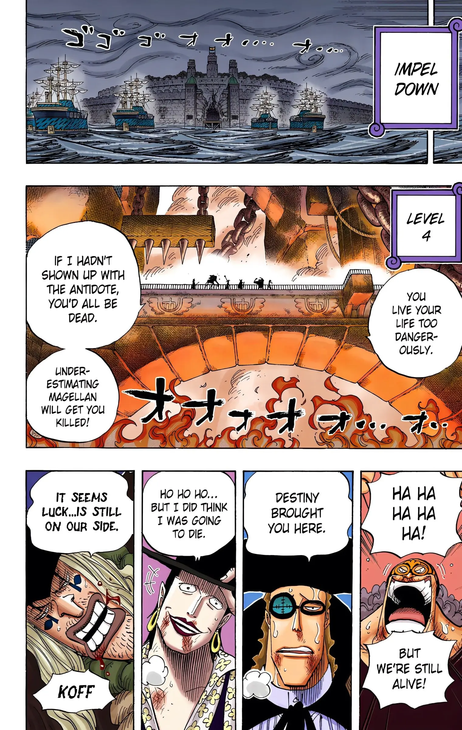 One Piece Colored, chapter 549, page 2