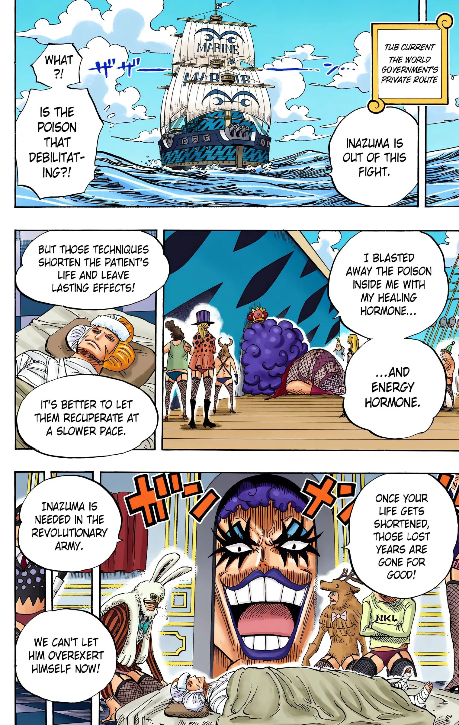 One Piece Colored, chapter 549, page 4