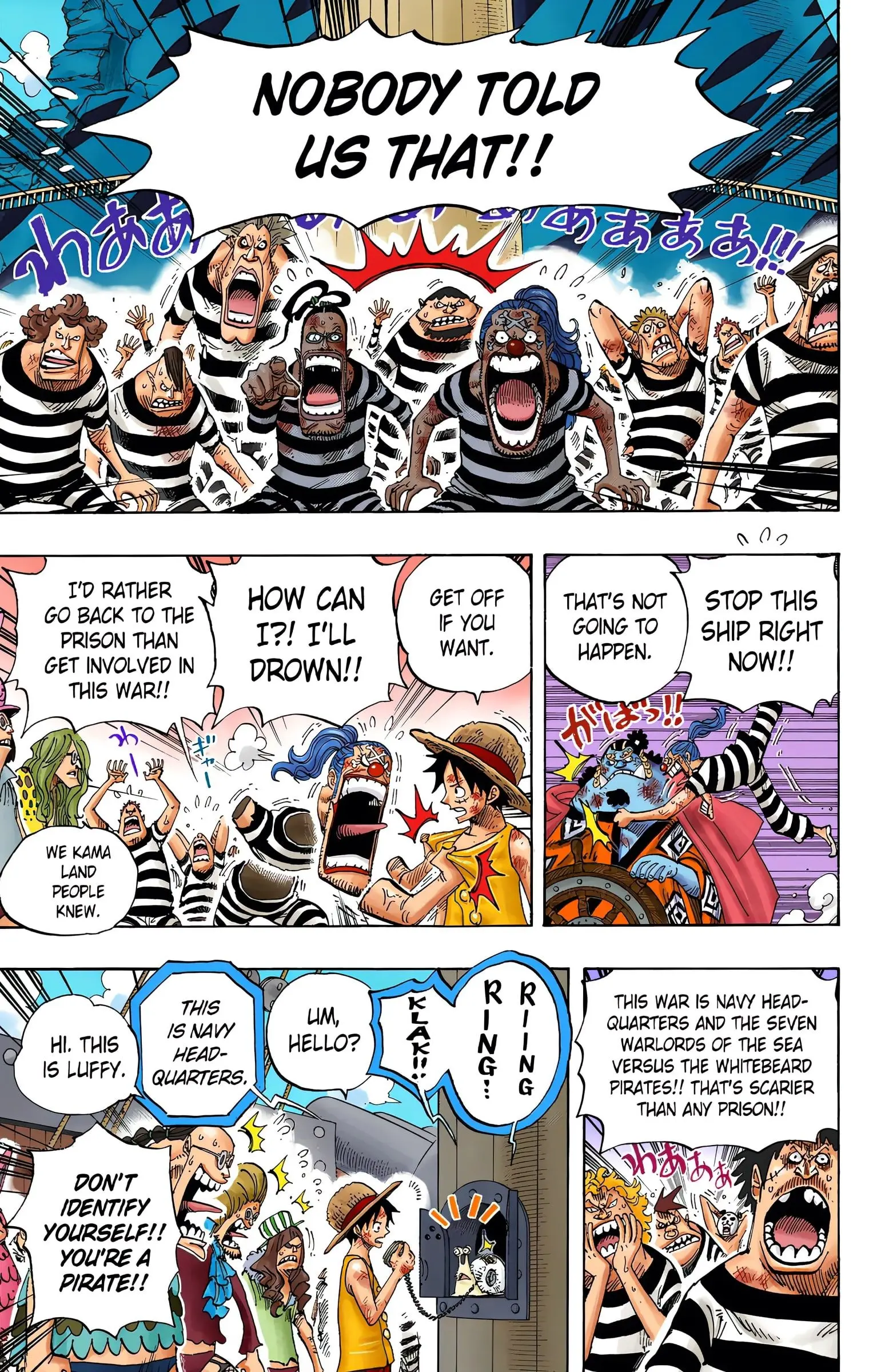 One Piece Colored, chapter 549, page 9