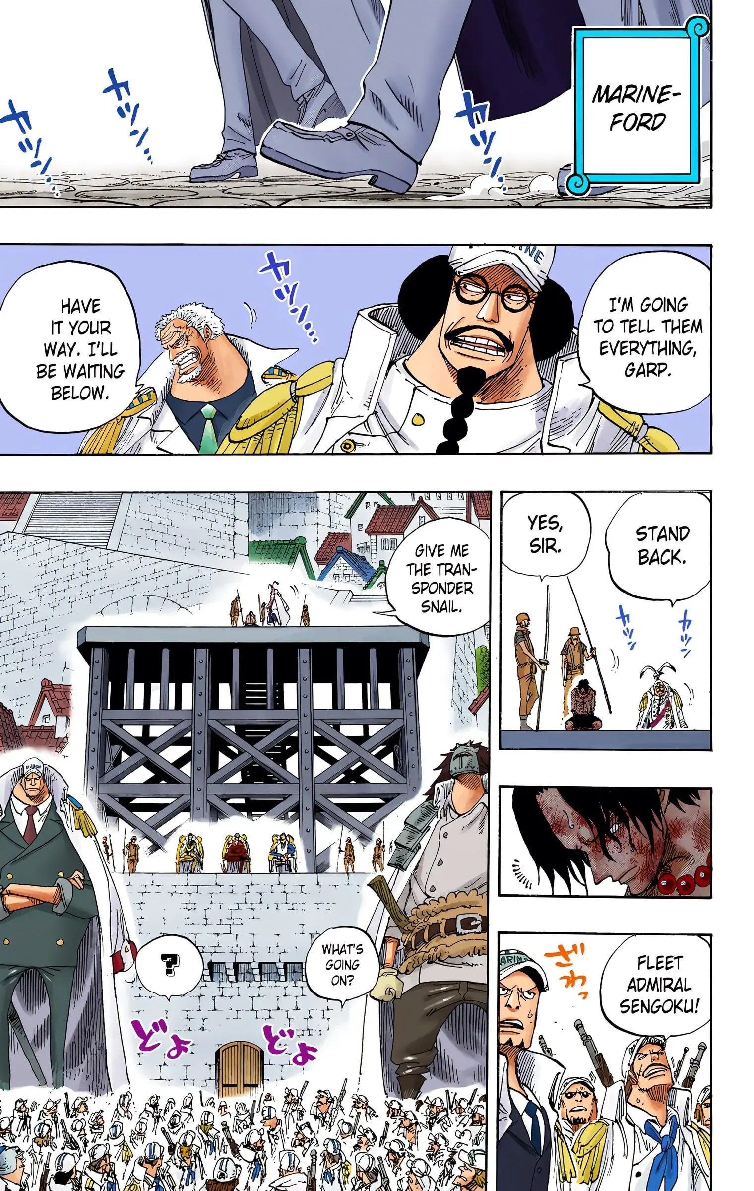 One Piece Colored, chapter 550, page 10