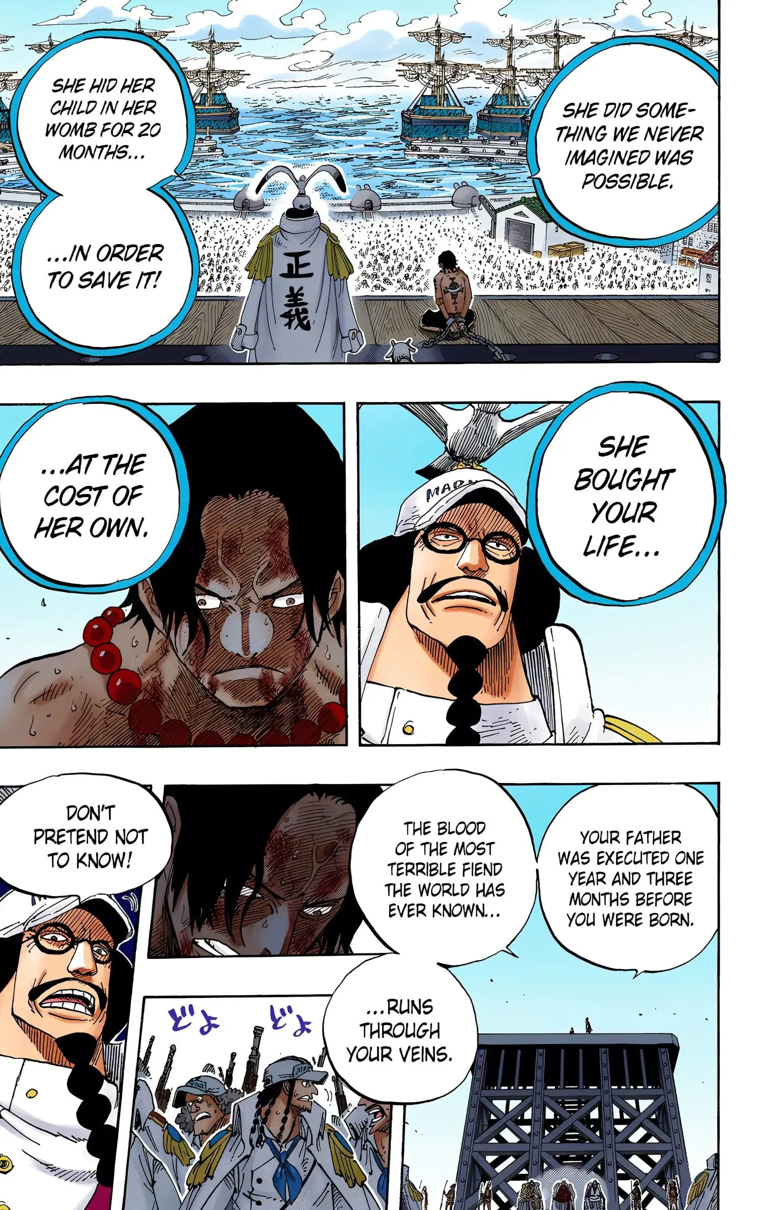 One Piece Colored, chapter 550, page 14