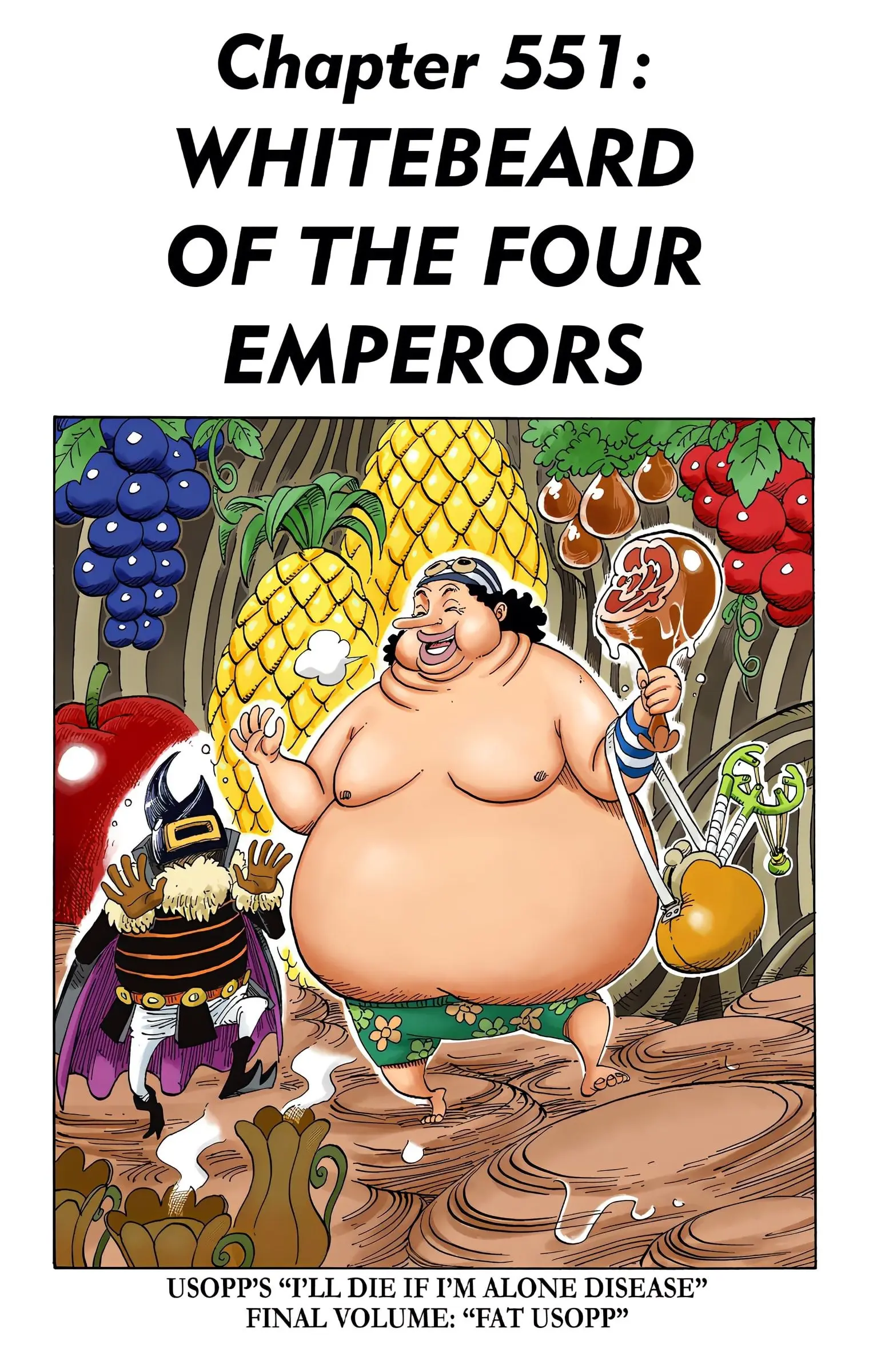 One Piece Colored, chapter 551, page 1