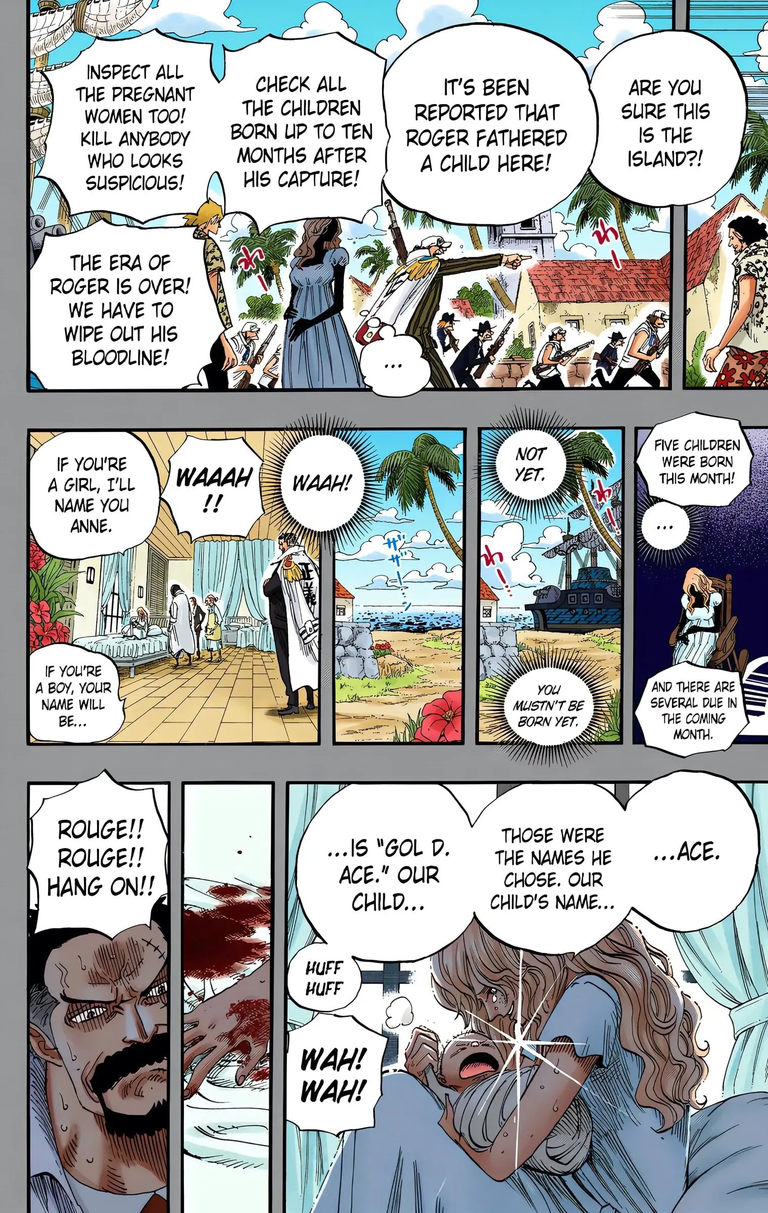 One Piece Colored, chapter 551, page 6