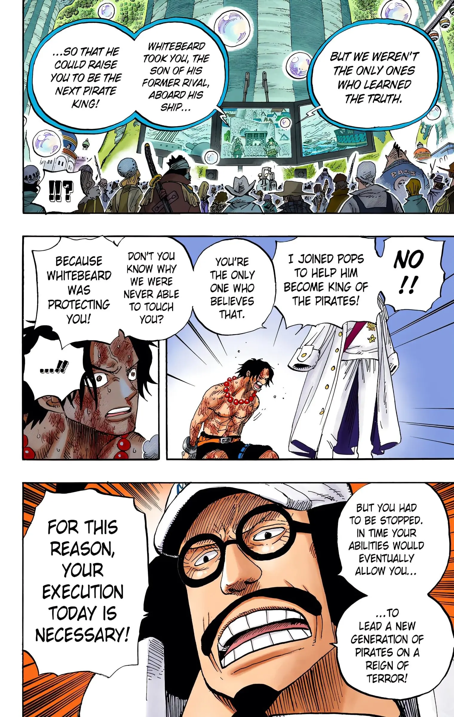 One Piece Colored, chapter 551, page 8