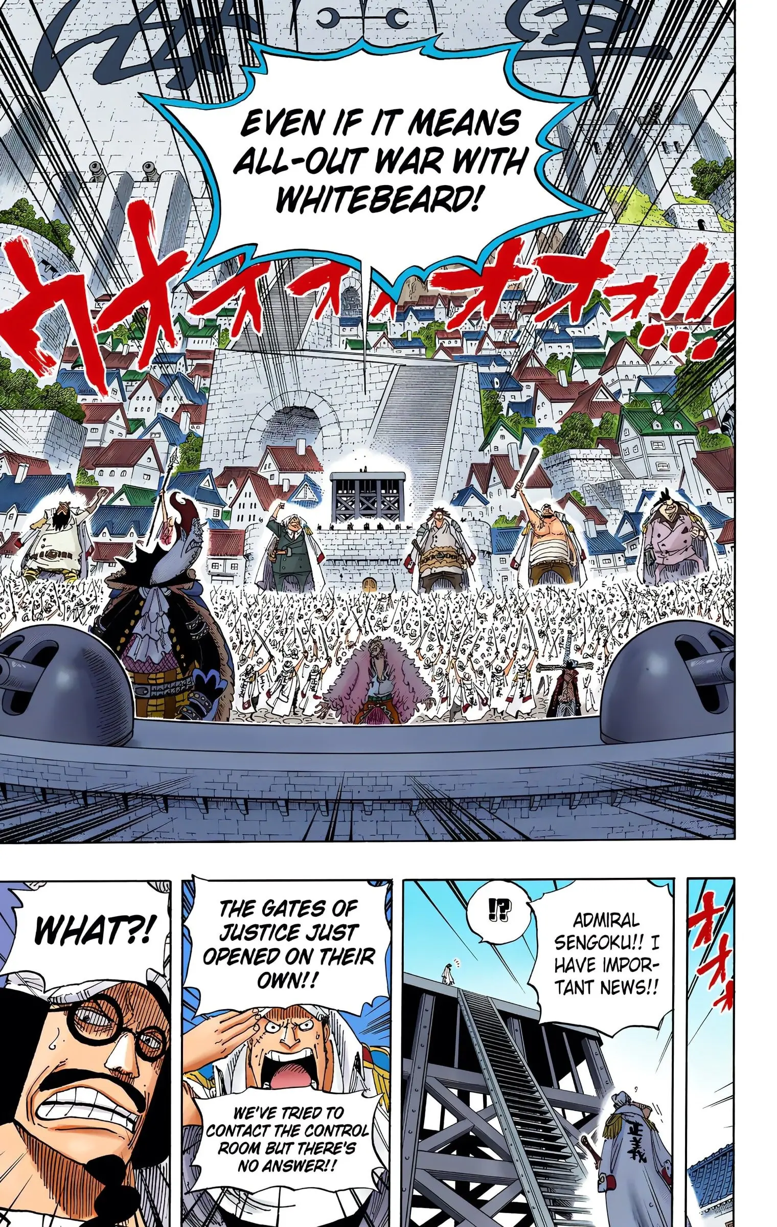 One Piece Colored, chapter 551, page 9