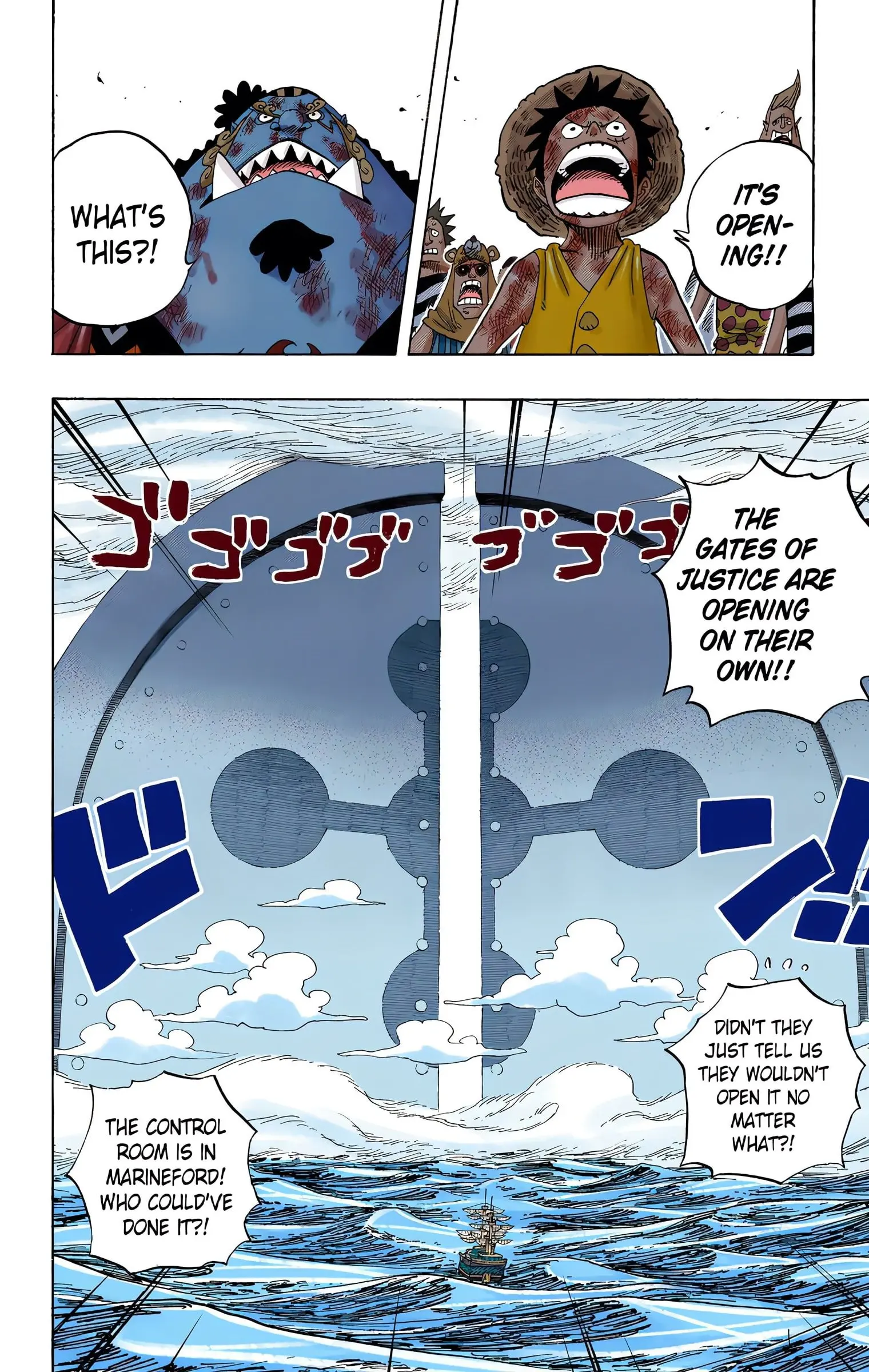 One Piece Colored, chapter 551, page 10