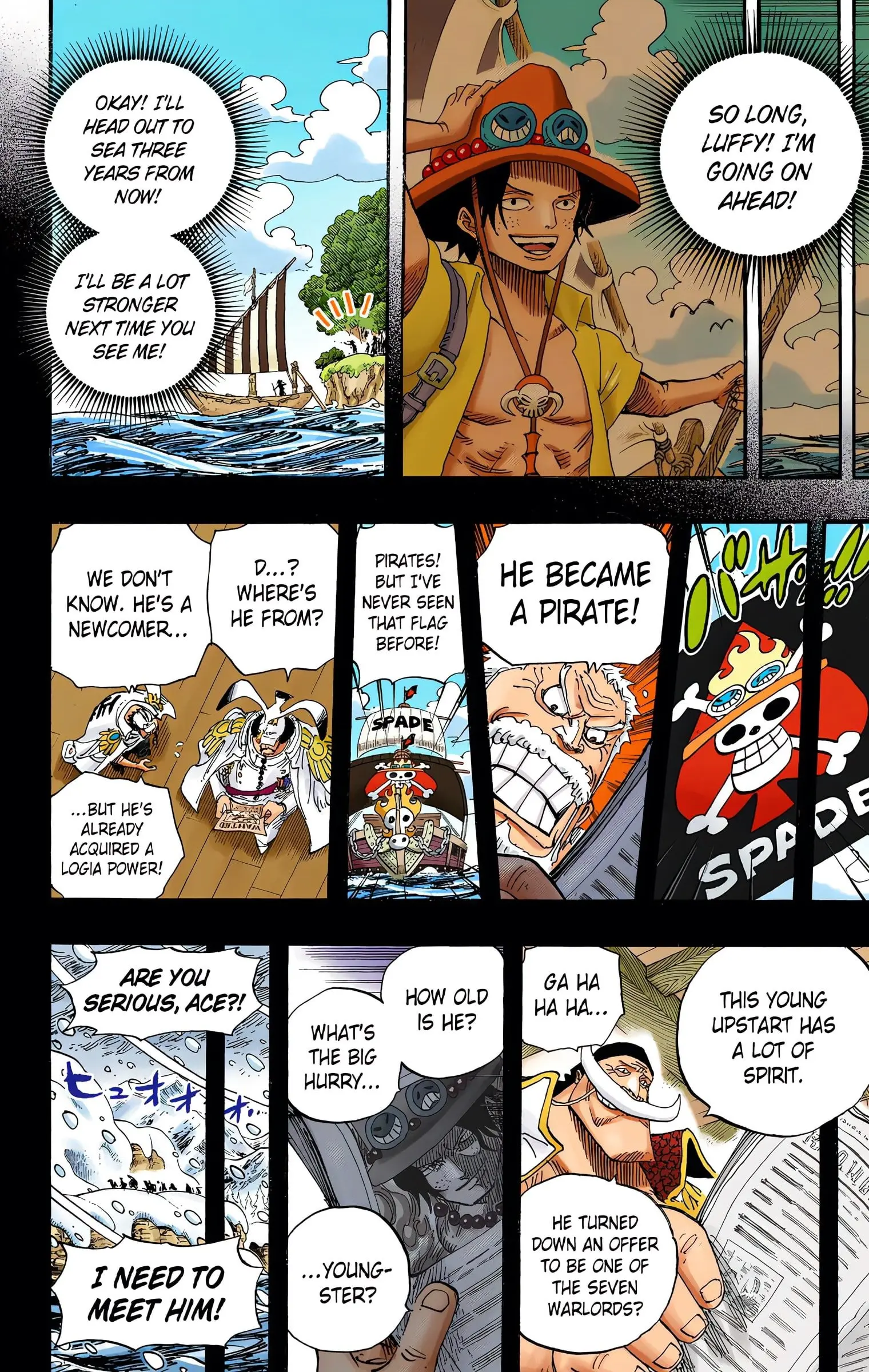 One Piece Colored, chapter 552, page 10