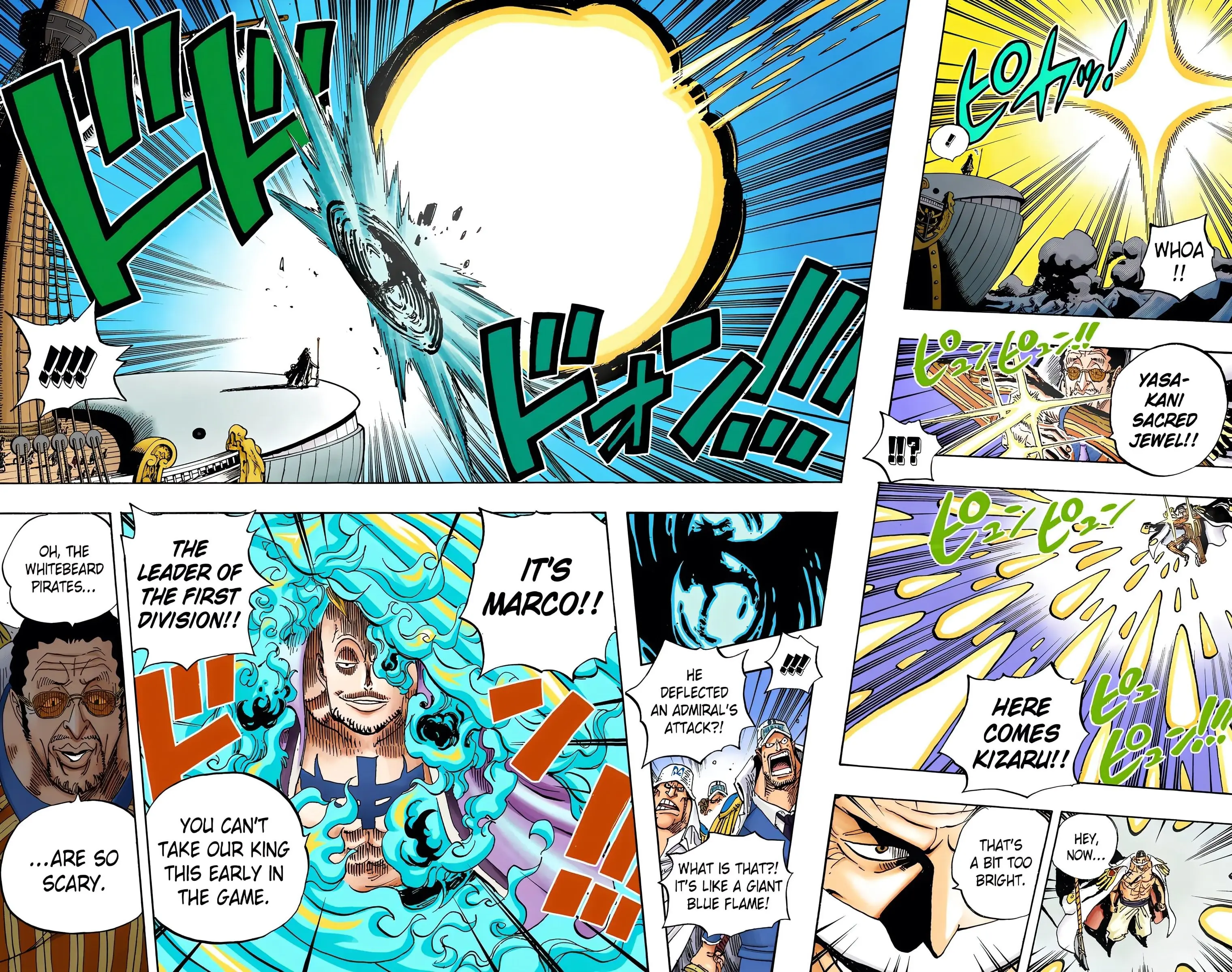 One Piece Colored, chapter 553, page 10