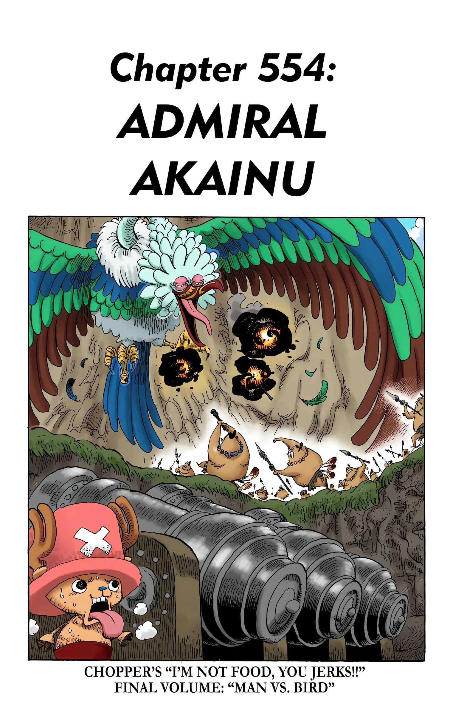 One Piece Colored, chapter 554, page 1