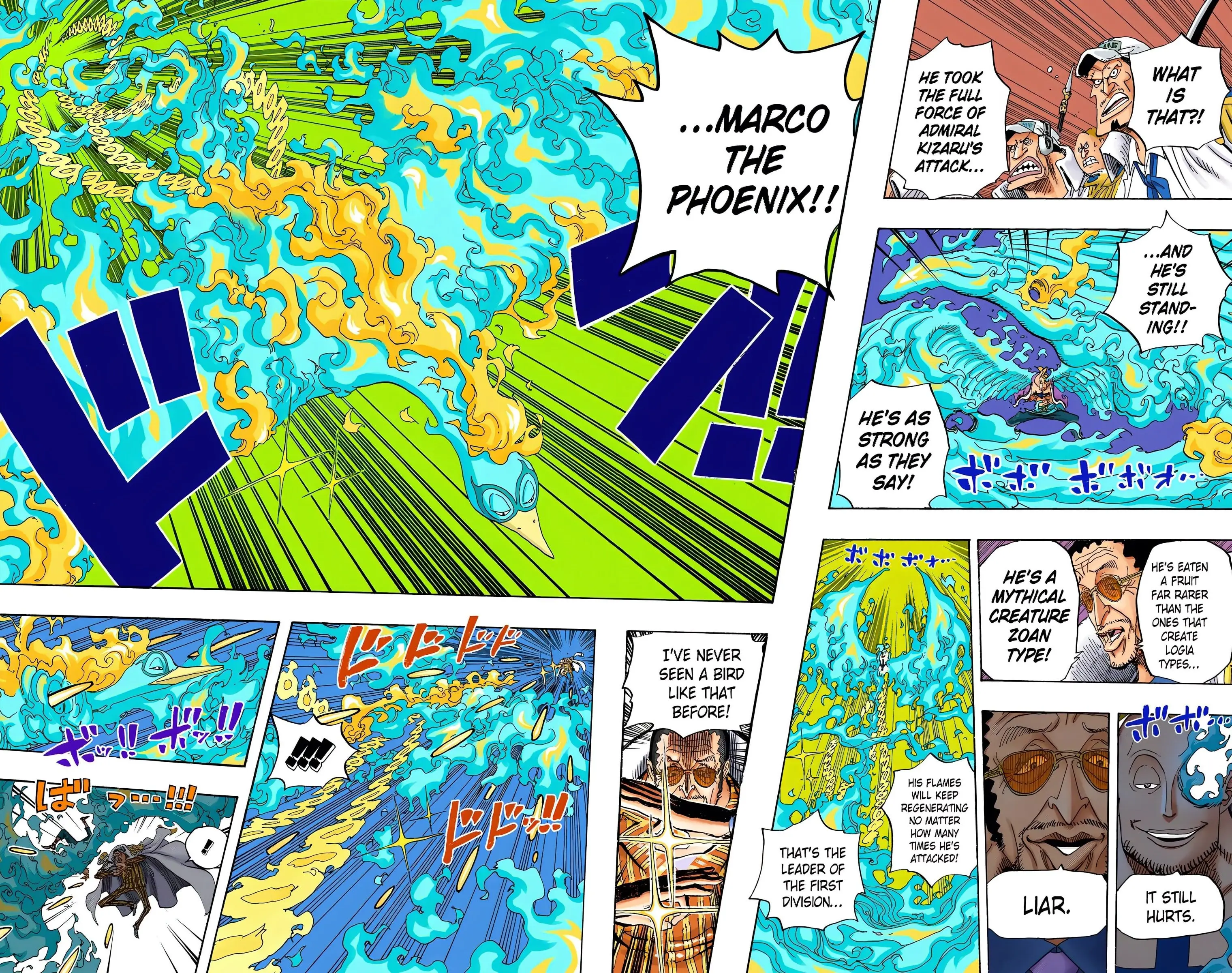One Piece Colored, chapter 554, page 2
