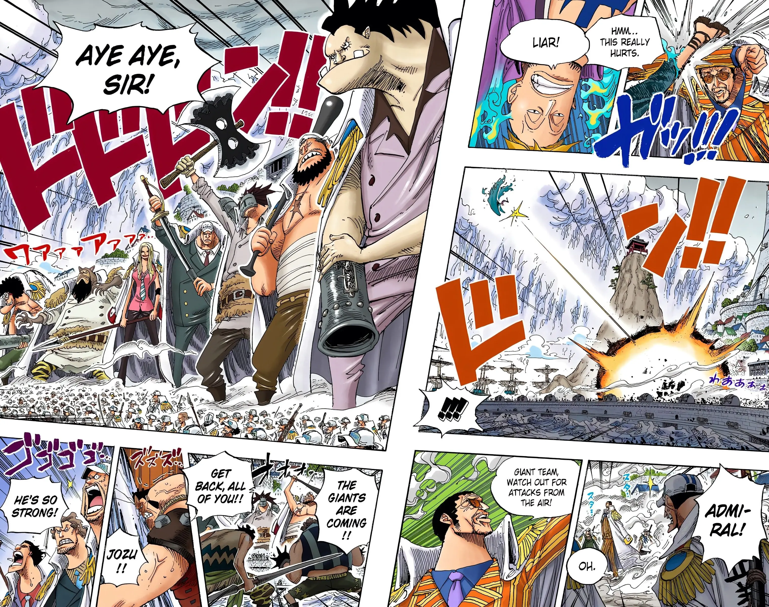 One Piece Colored, chapter 554, page 3