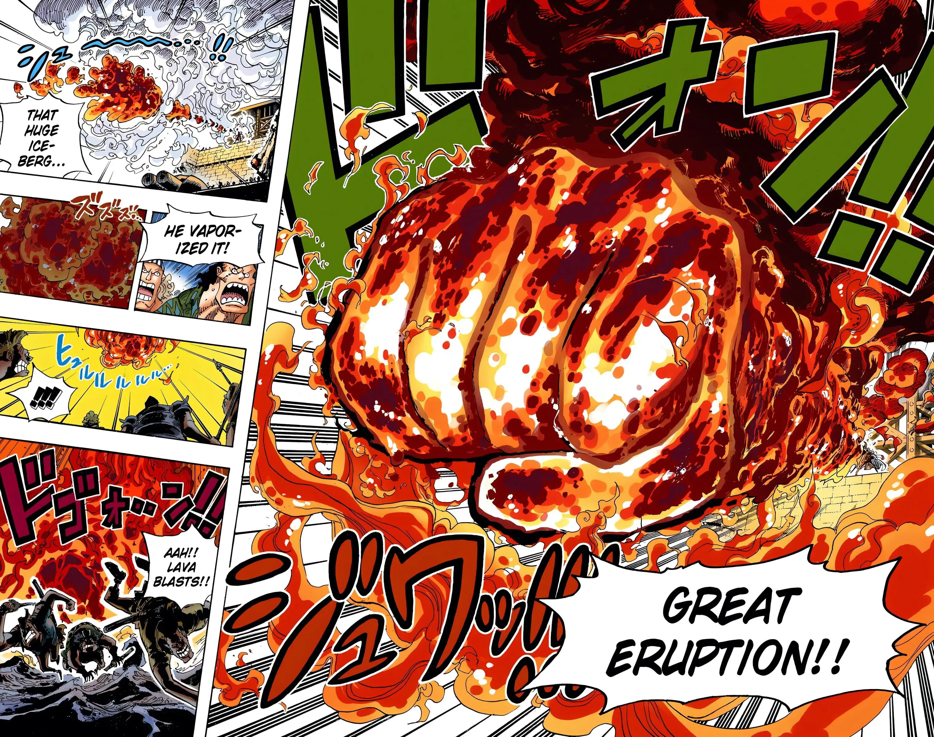 One Piece Colored, chapter 554, page 5