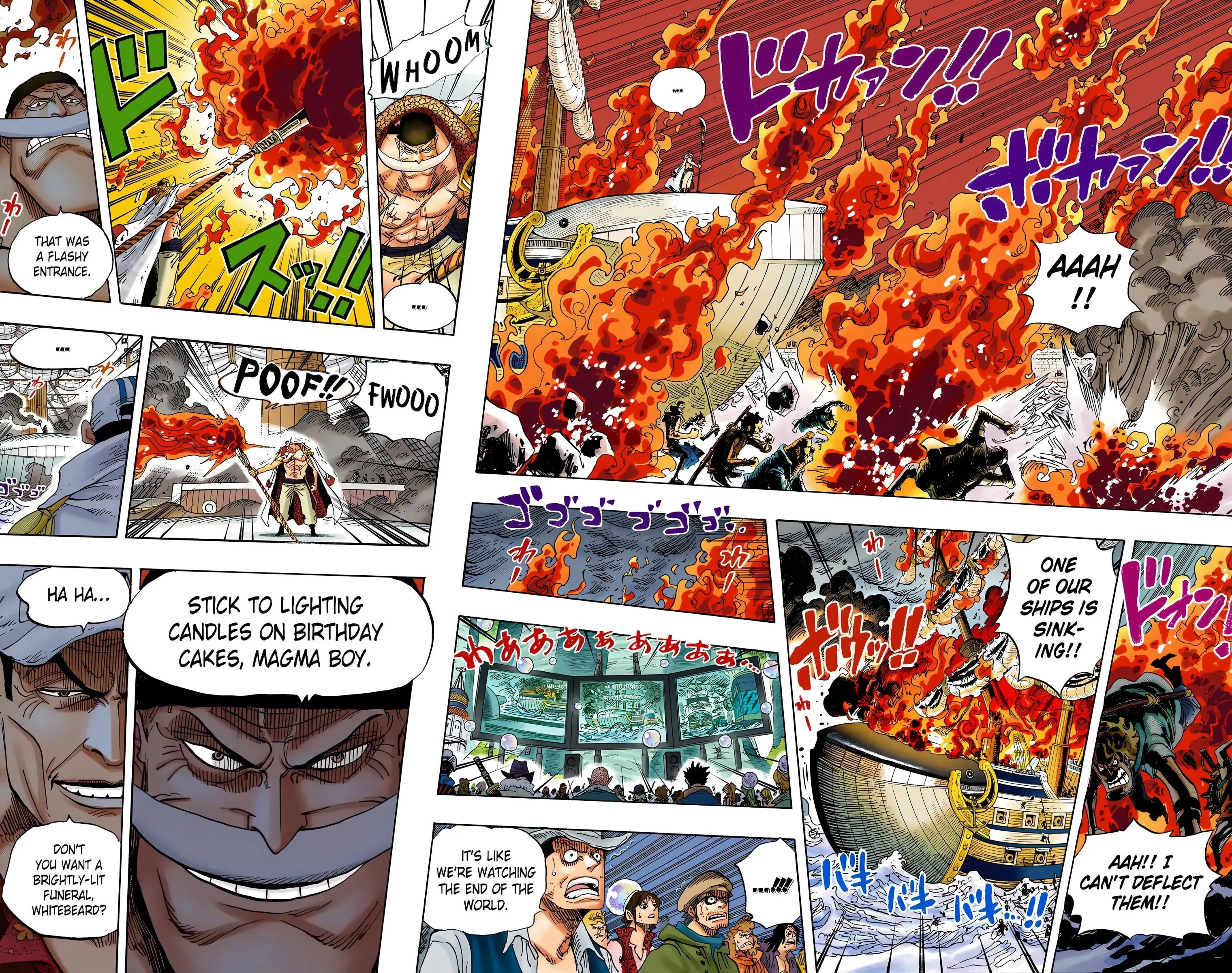 One Piece Colored, chapter 554, page 6