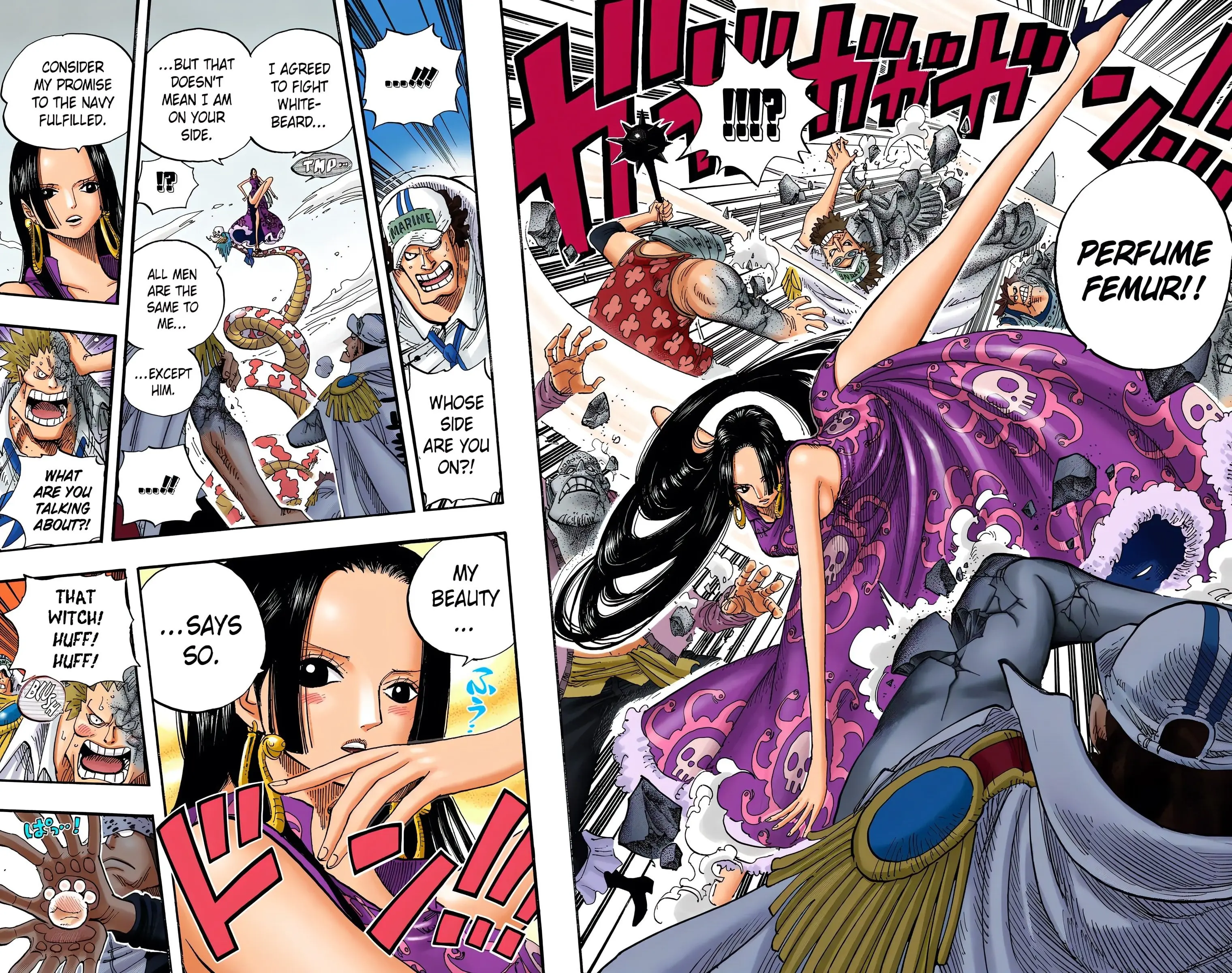 One Piece Colored, chapter 555, page 6