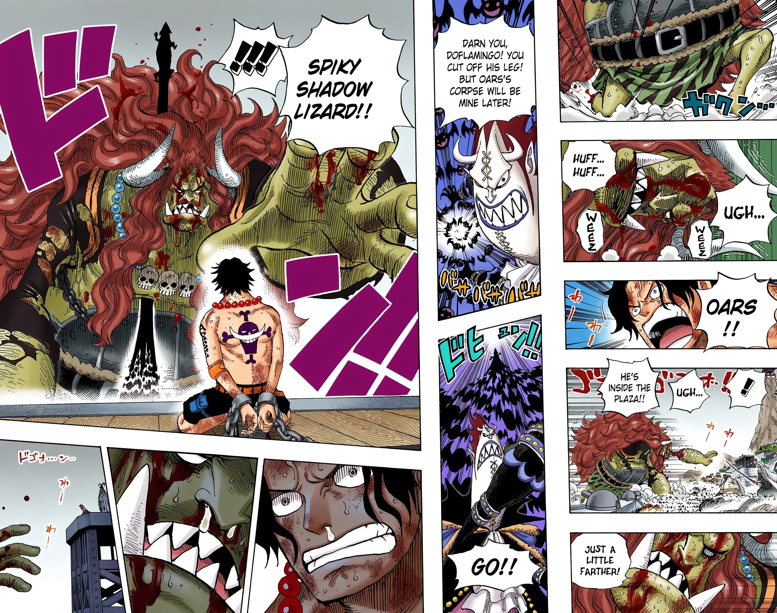 One Piece Colored, chapter 555, page 11