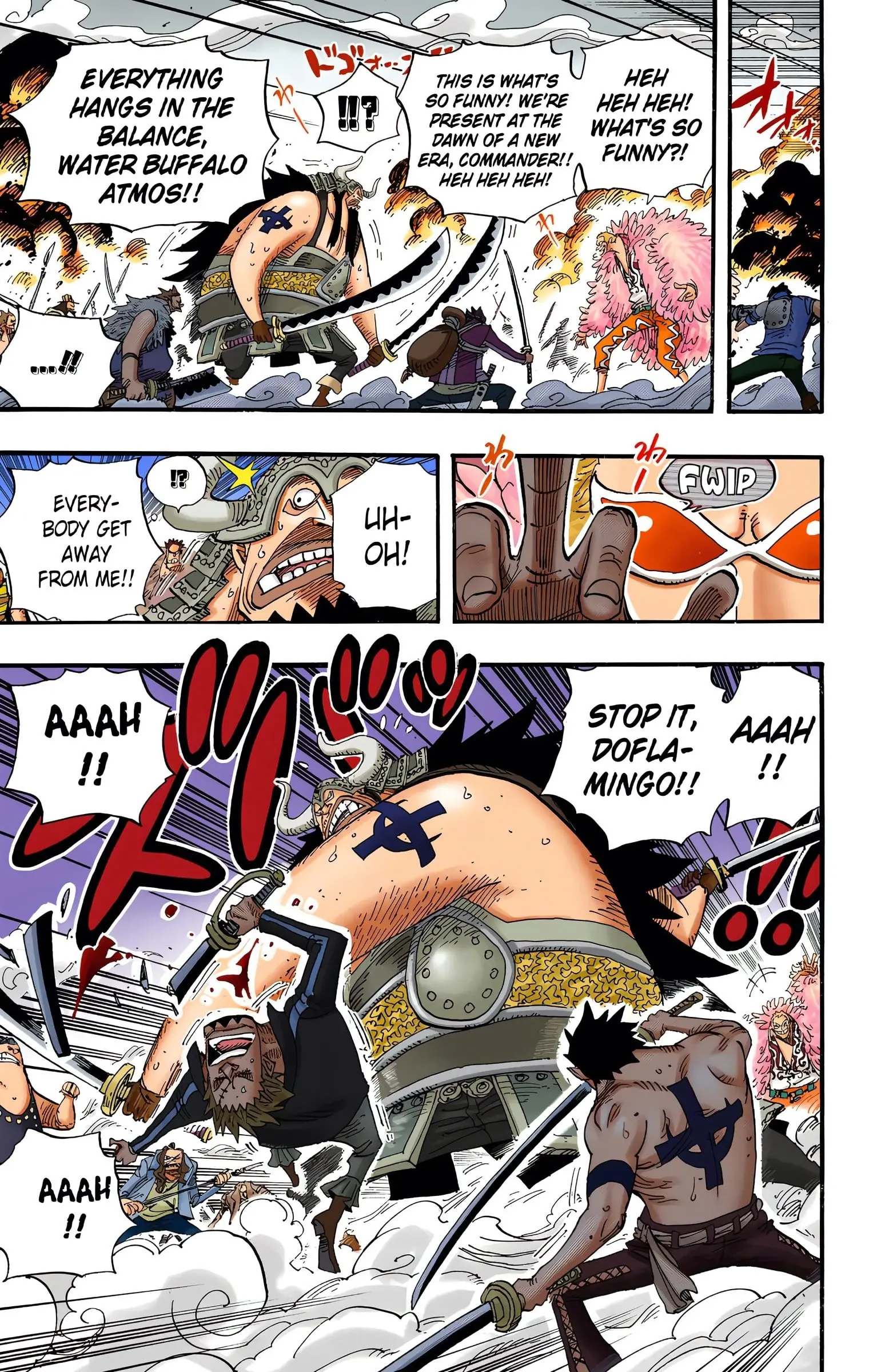 One Piece Colored, chapter 556, page 5