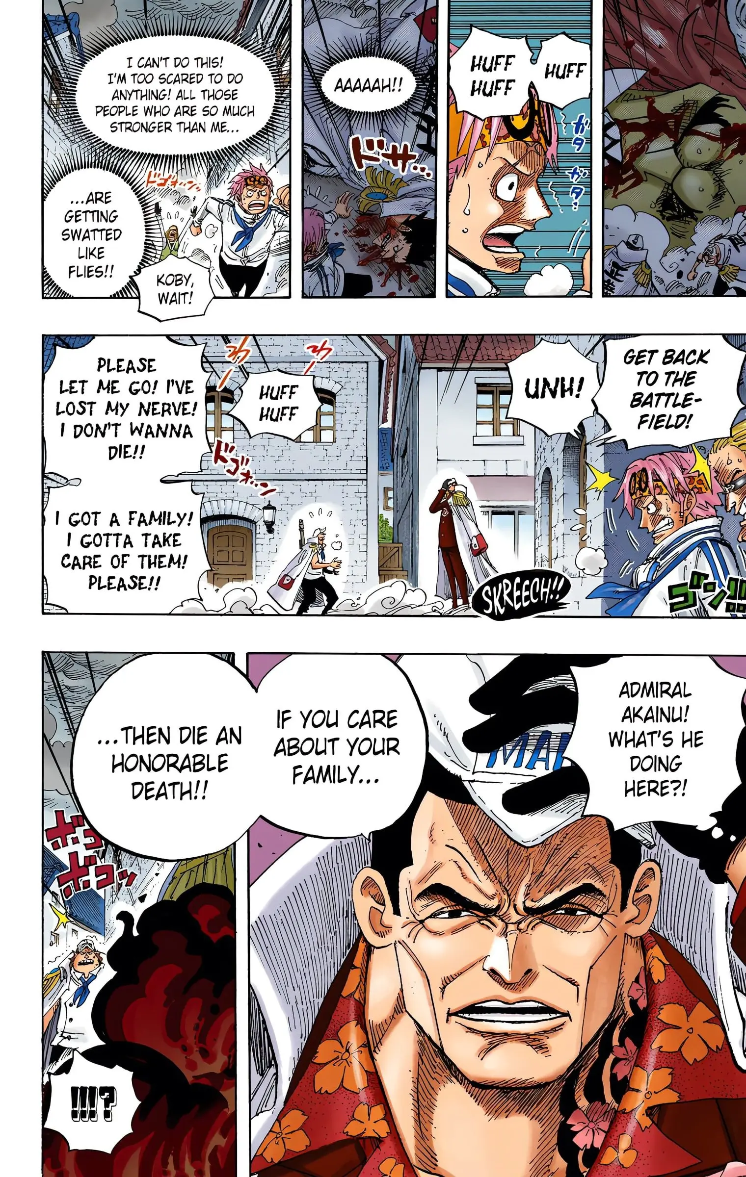 One Piece Colored, chapter 556, page 6