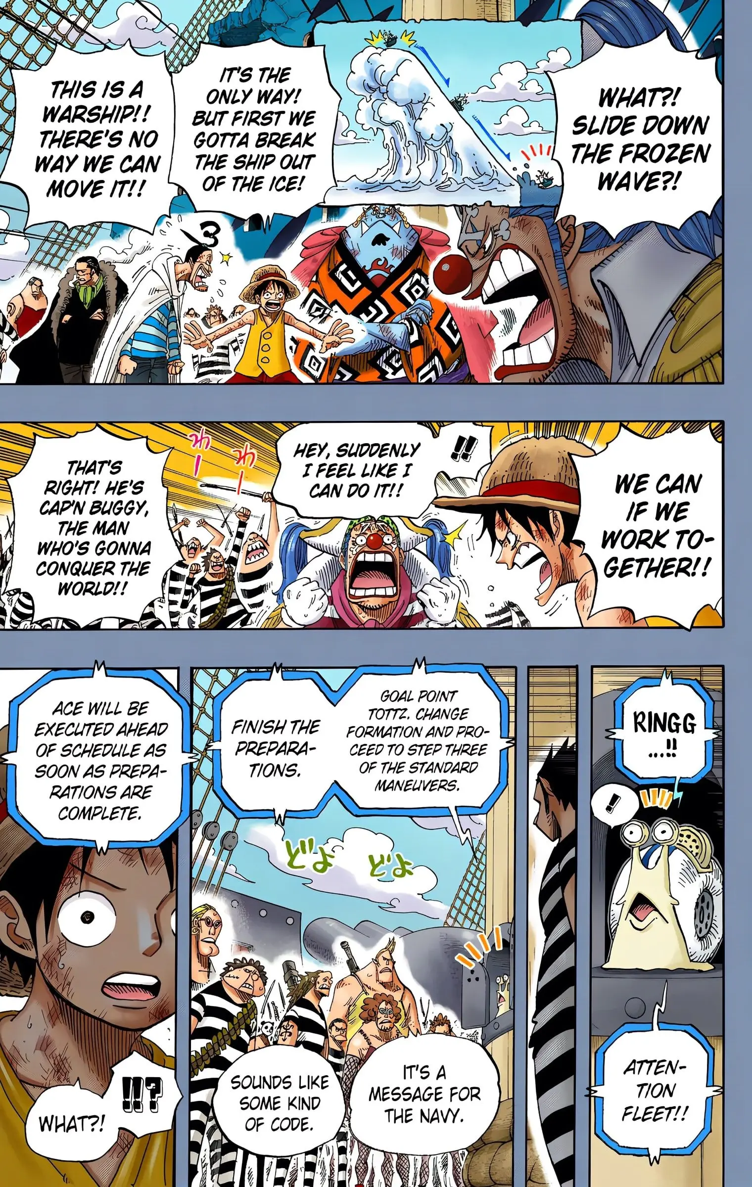One Piece Colored, chapter 557, page 3