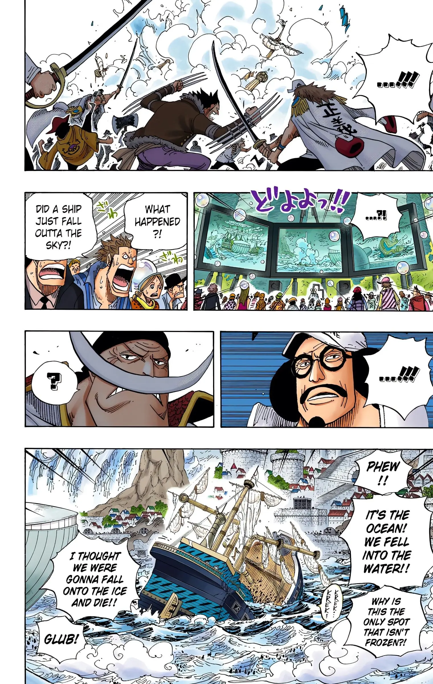 One Piece Colored, chapter 557, page 6