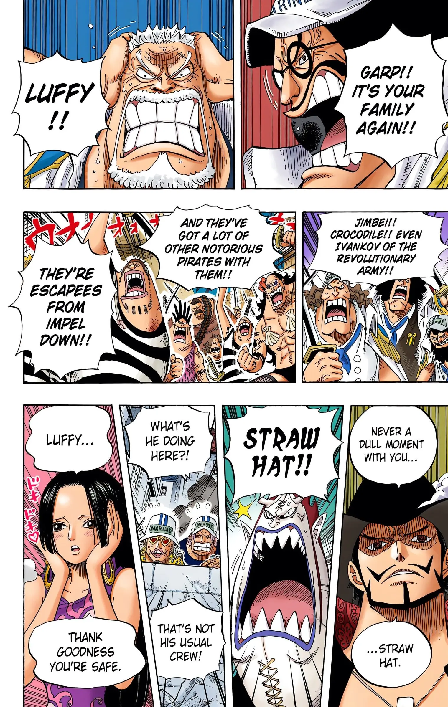 One Piece Colored, chapter 557, page 9