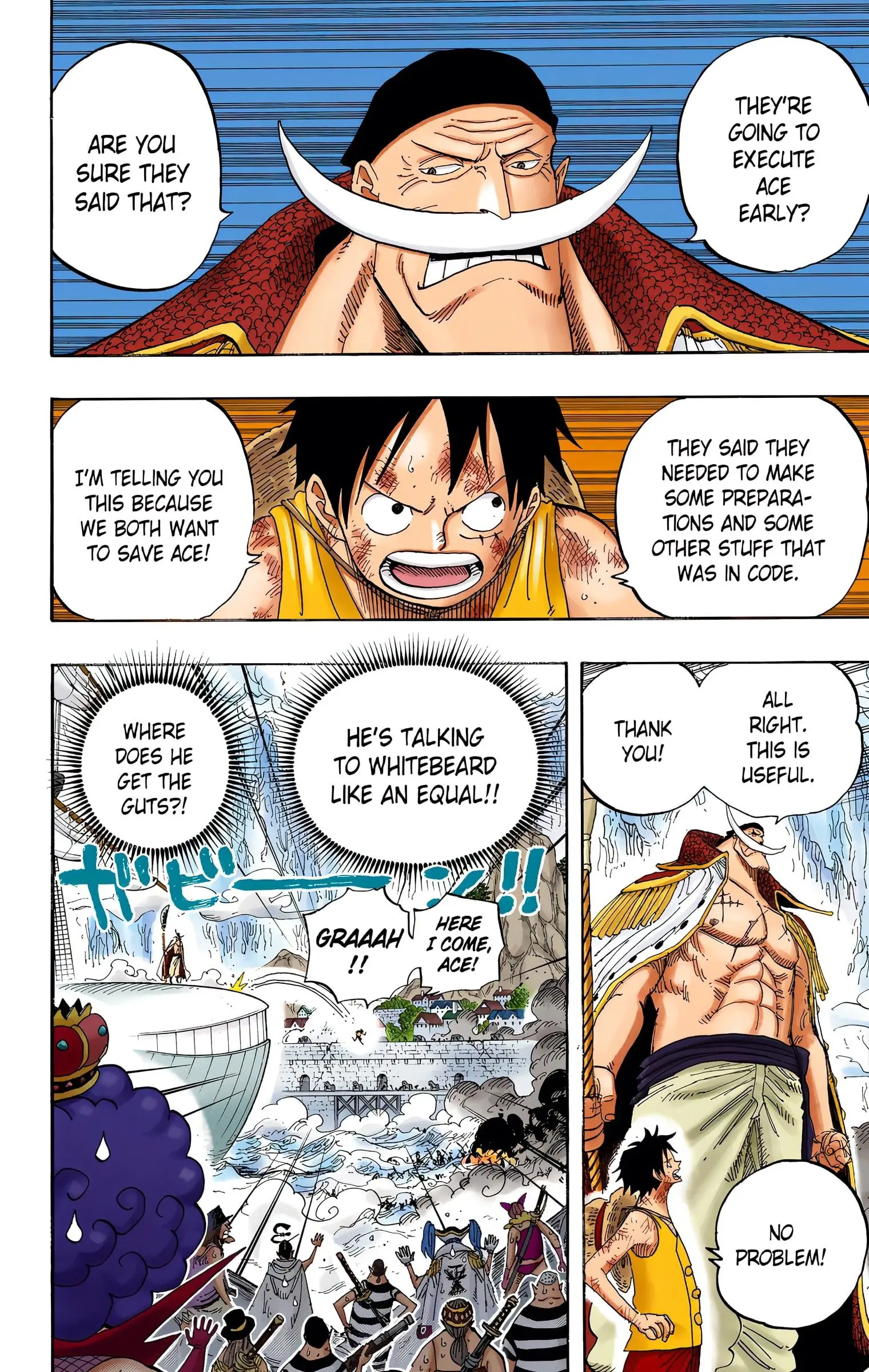 One Piece Colored, chapter 558, page 2