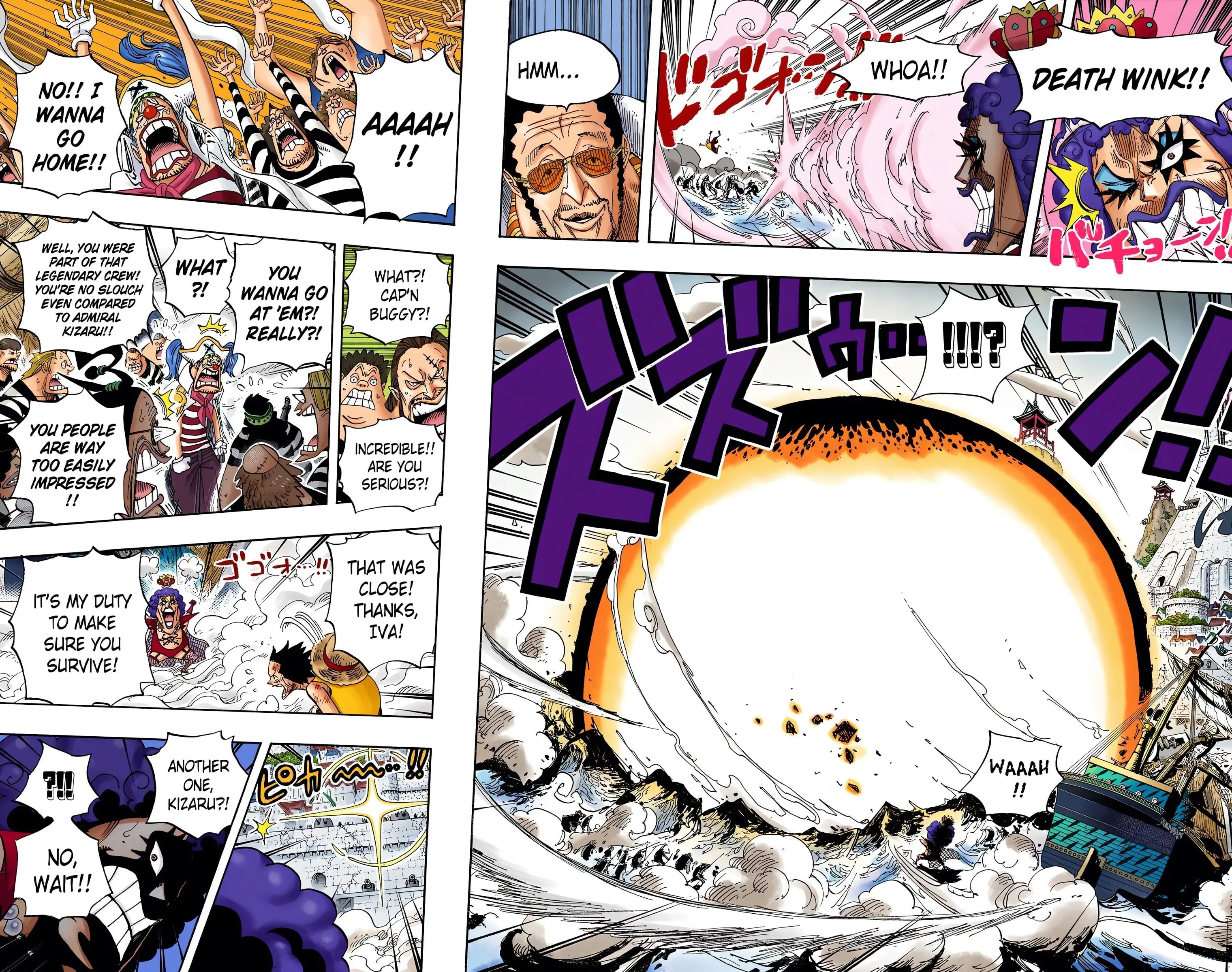 One Piece Colored, chapter 558, page 4