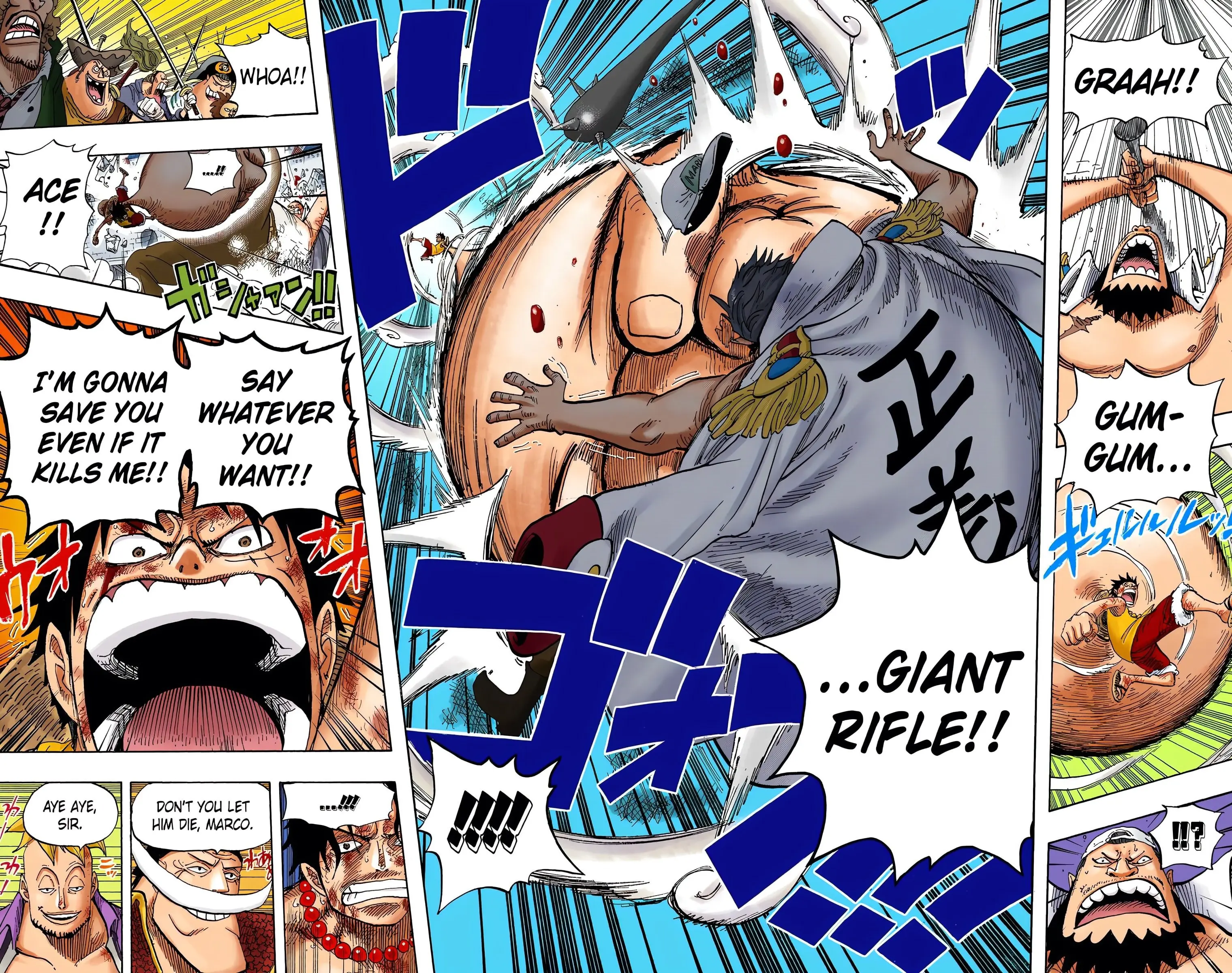 One Piece Colored, chapter 558, page 13
