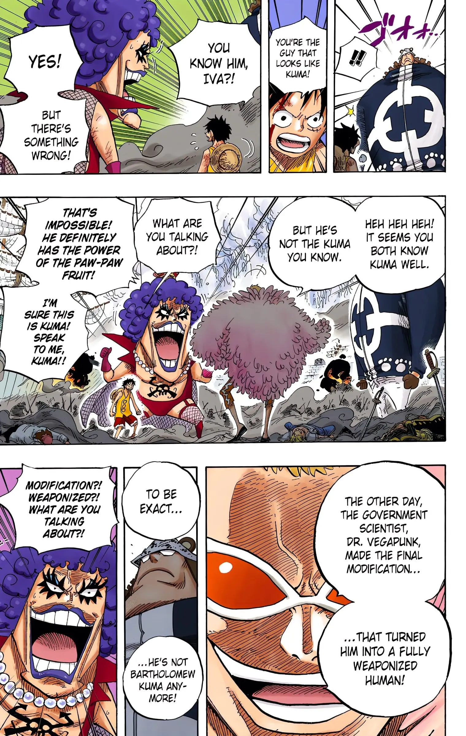One Piece Colored, chapter 560, page 5