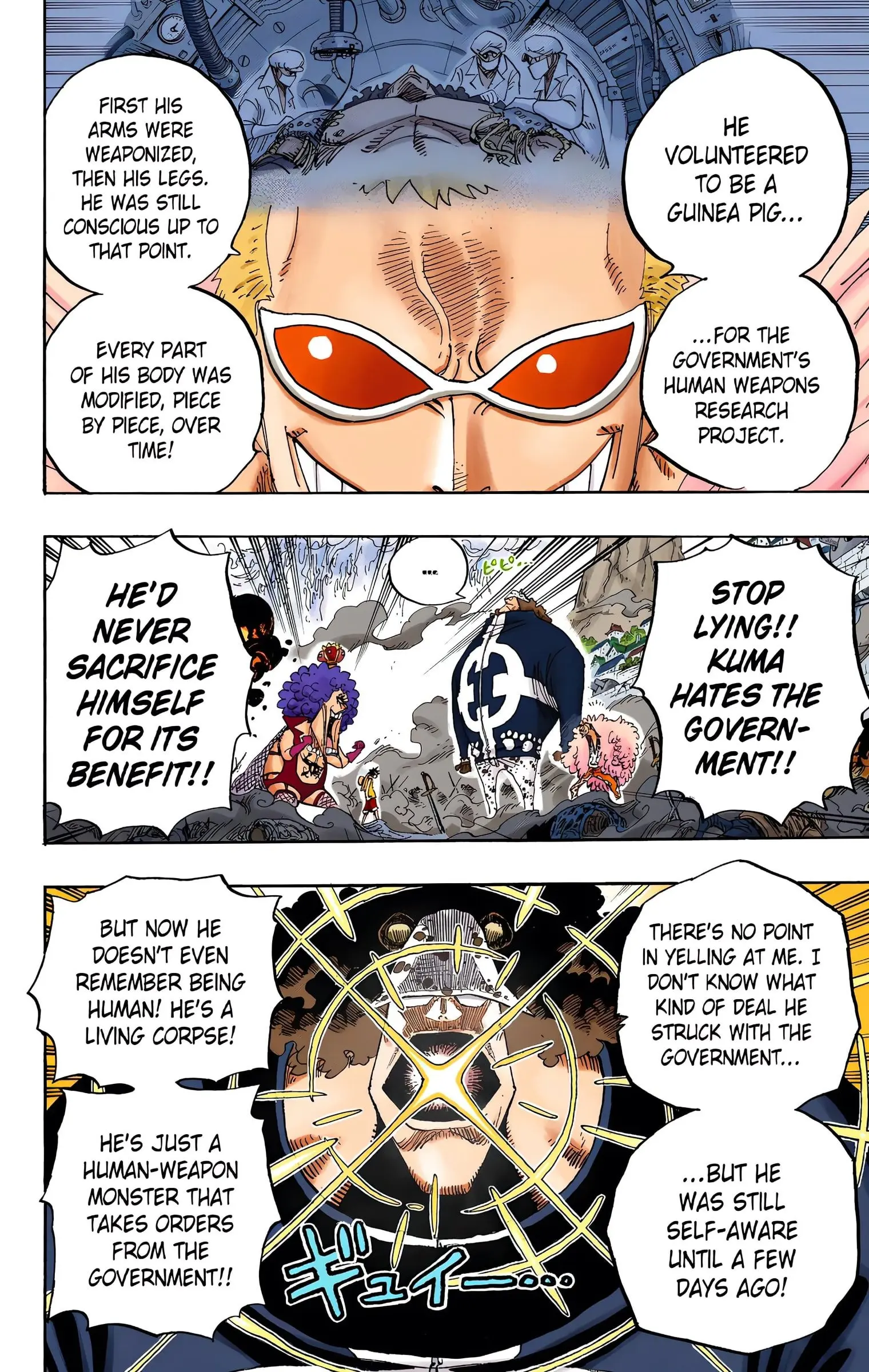 One Piece Colored, chapter 560, page 6