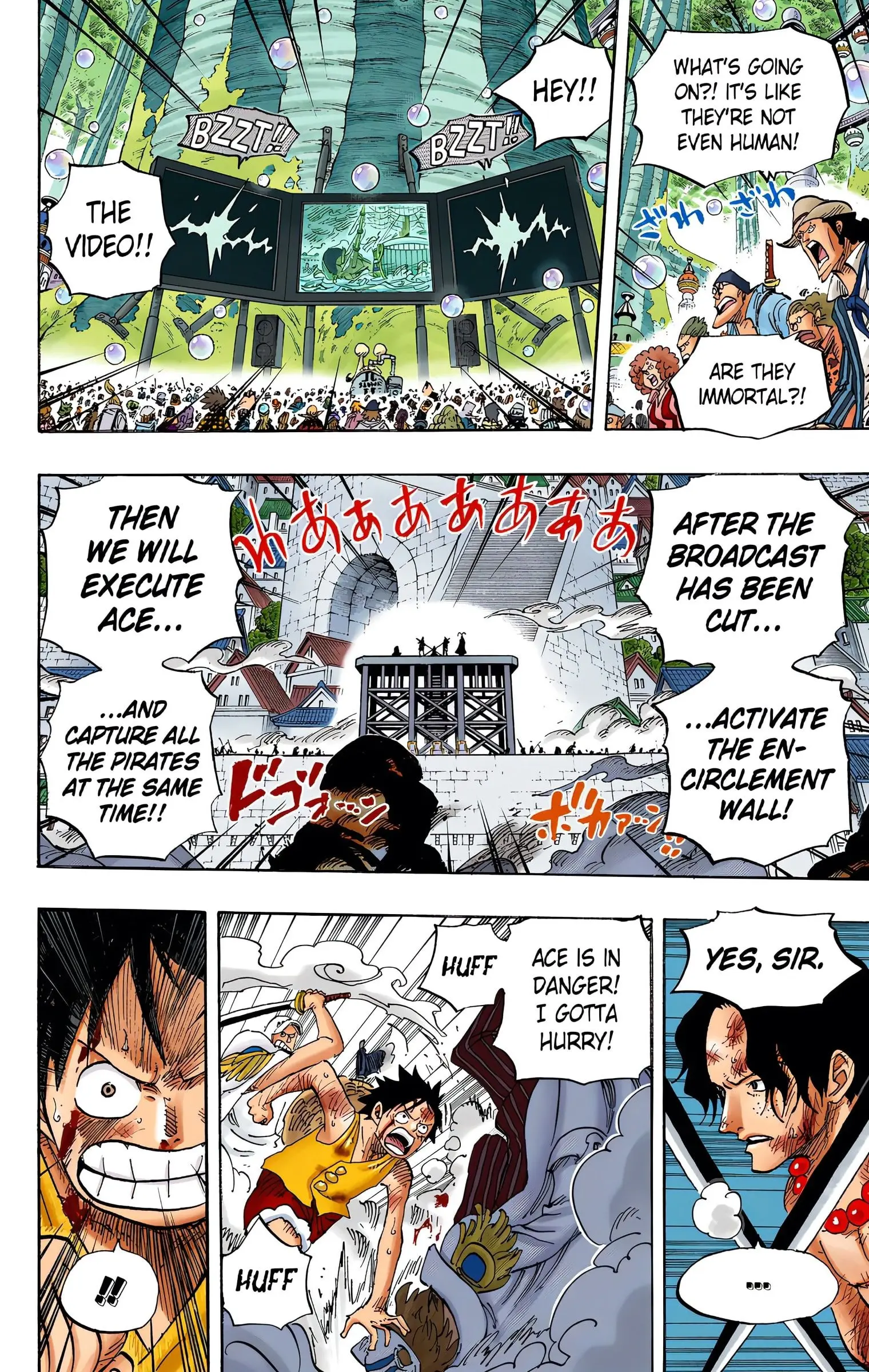 One Piece Colored, chapter 562, page 7