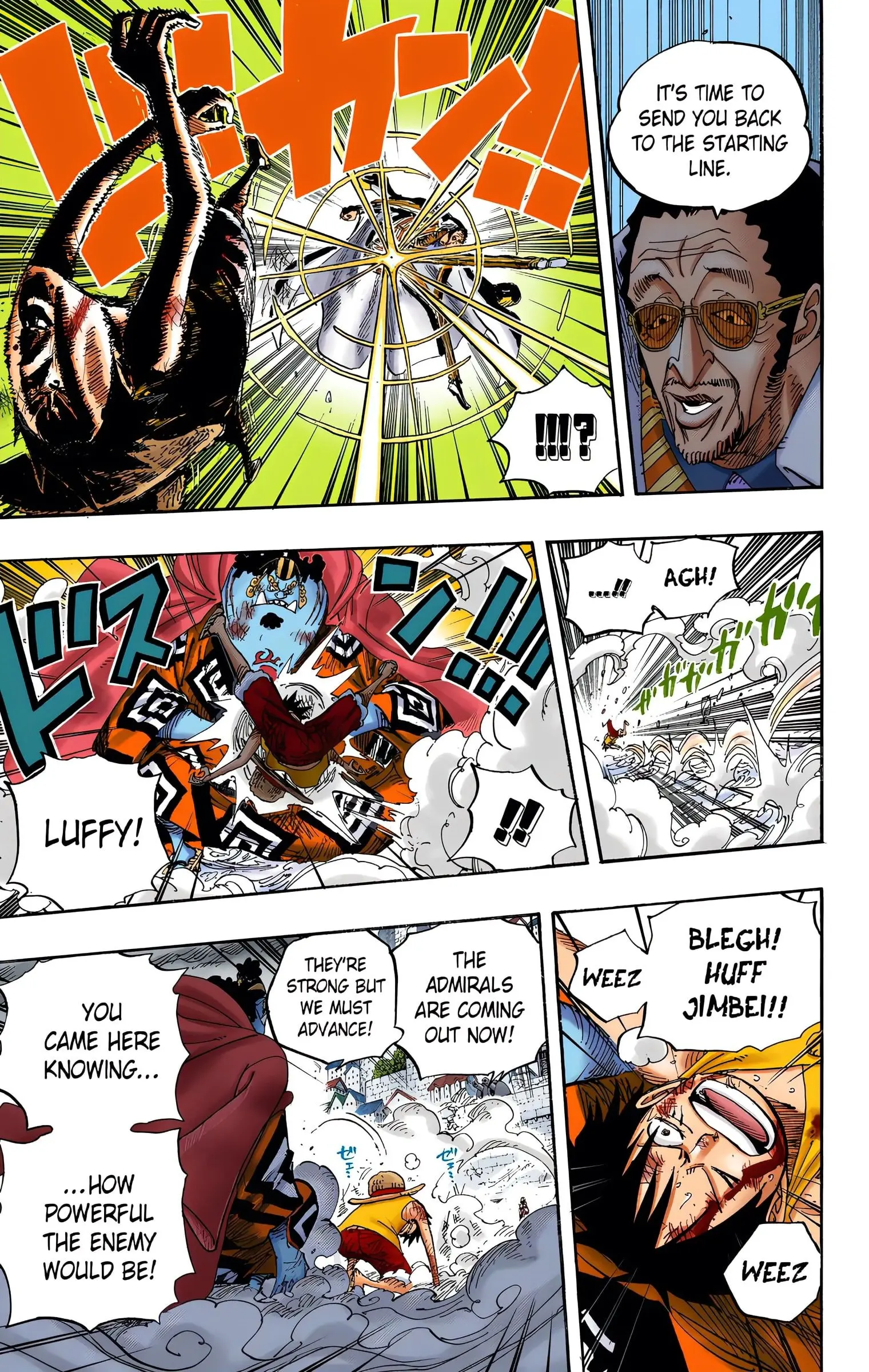 One Piece Colored, chapter 562, page 8