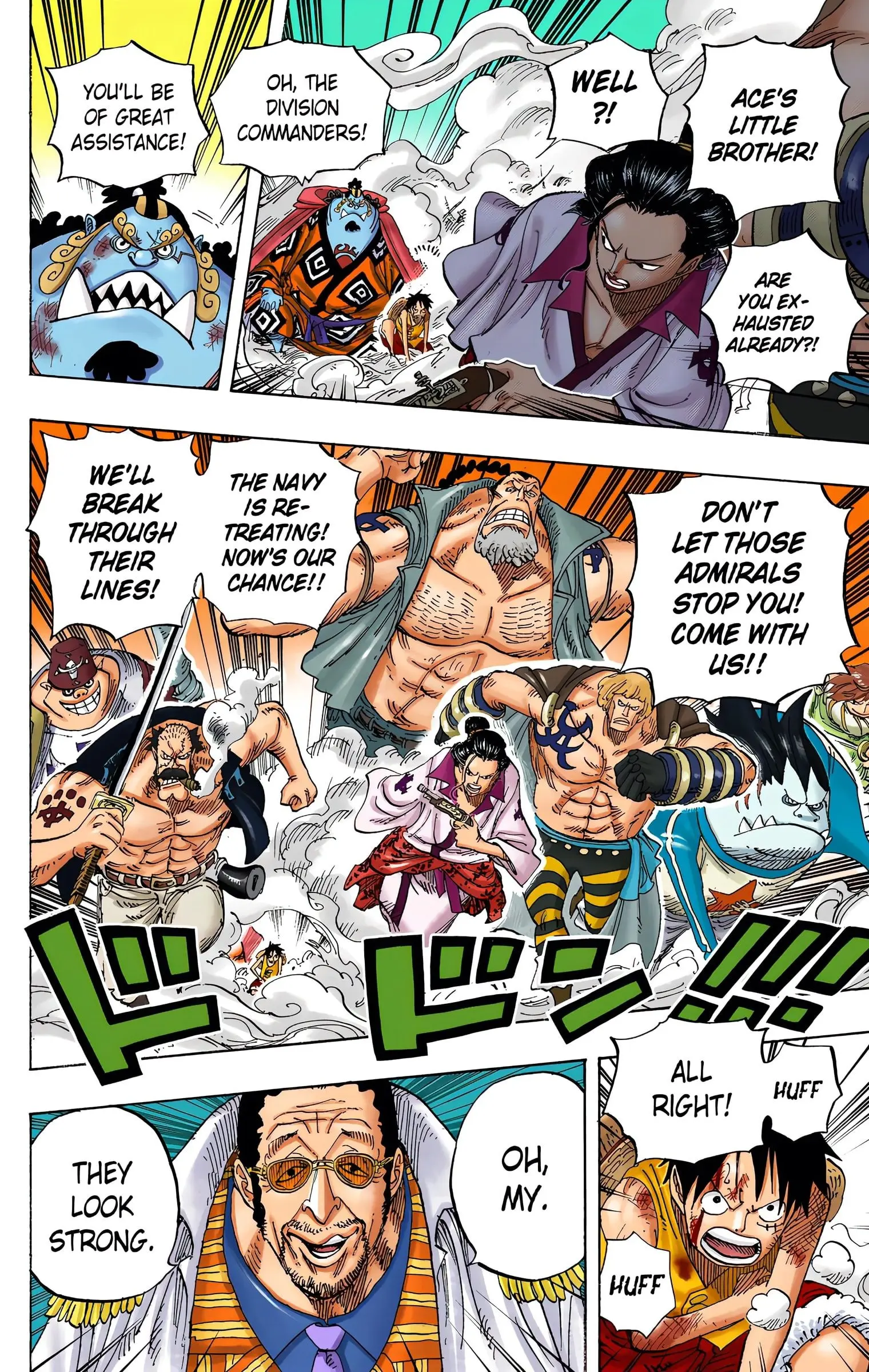 One Piece Colored, chapter 562, page 9
