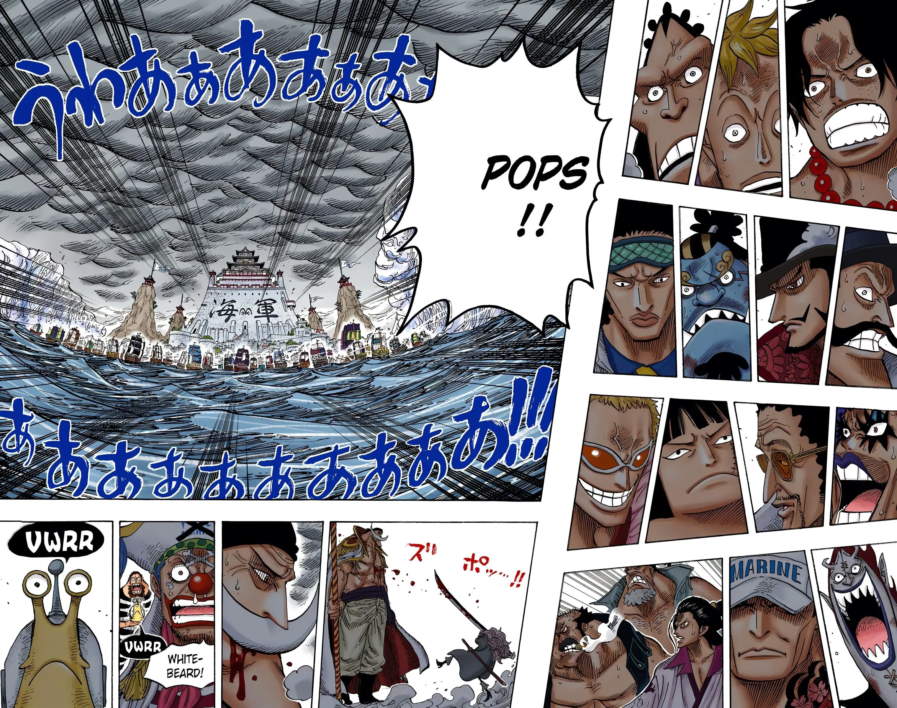 One Piece Colored, chapter 563, page 8