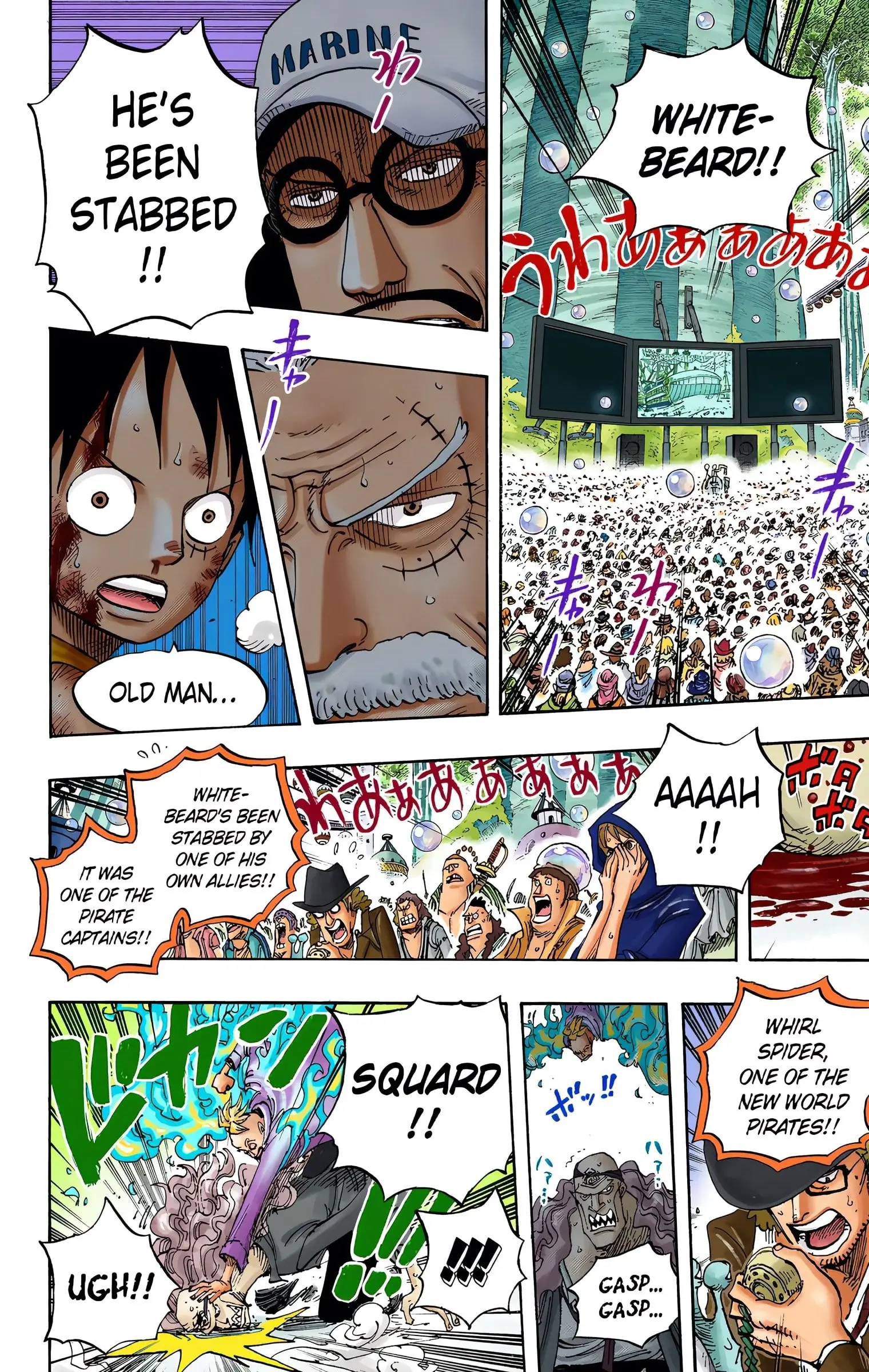 One Piece Colored, chapter 563, page 9