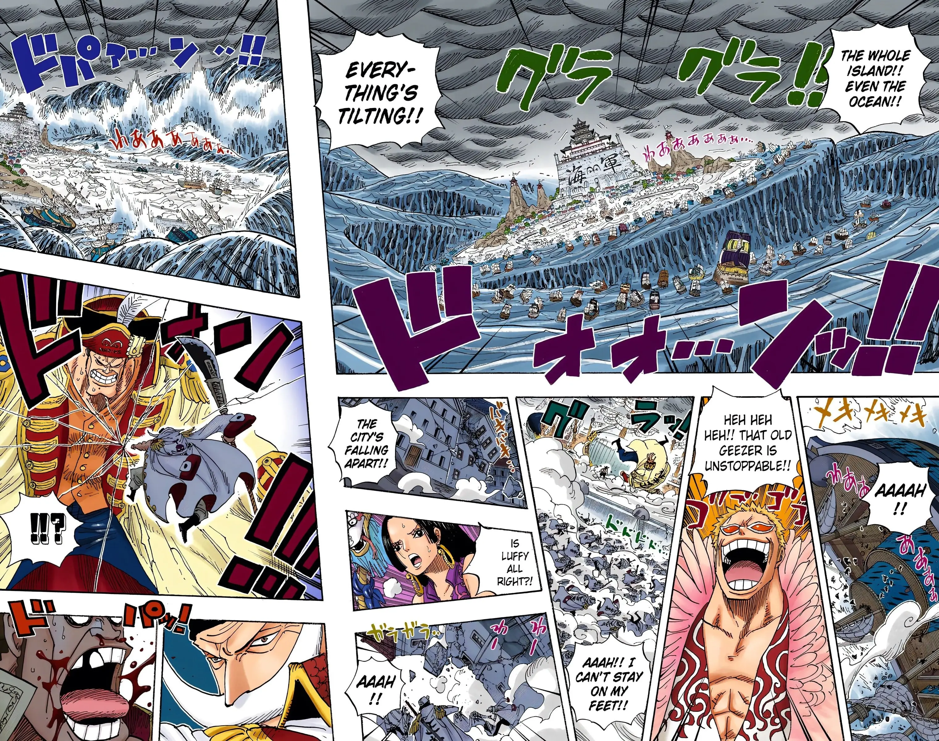 One Piece Colored, chapter 564, page 7