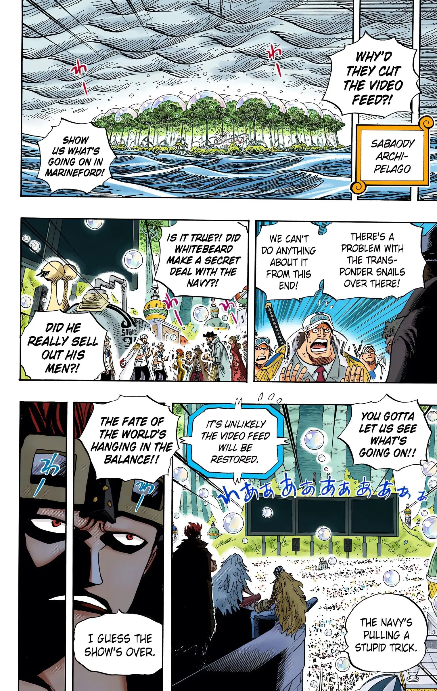 One Piece Colored, chapter 565, page 2