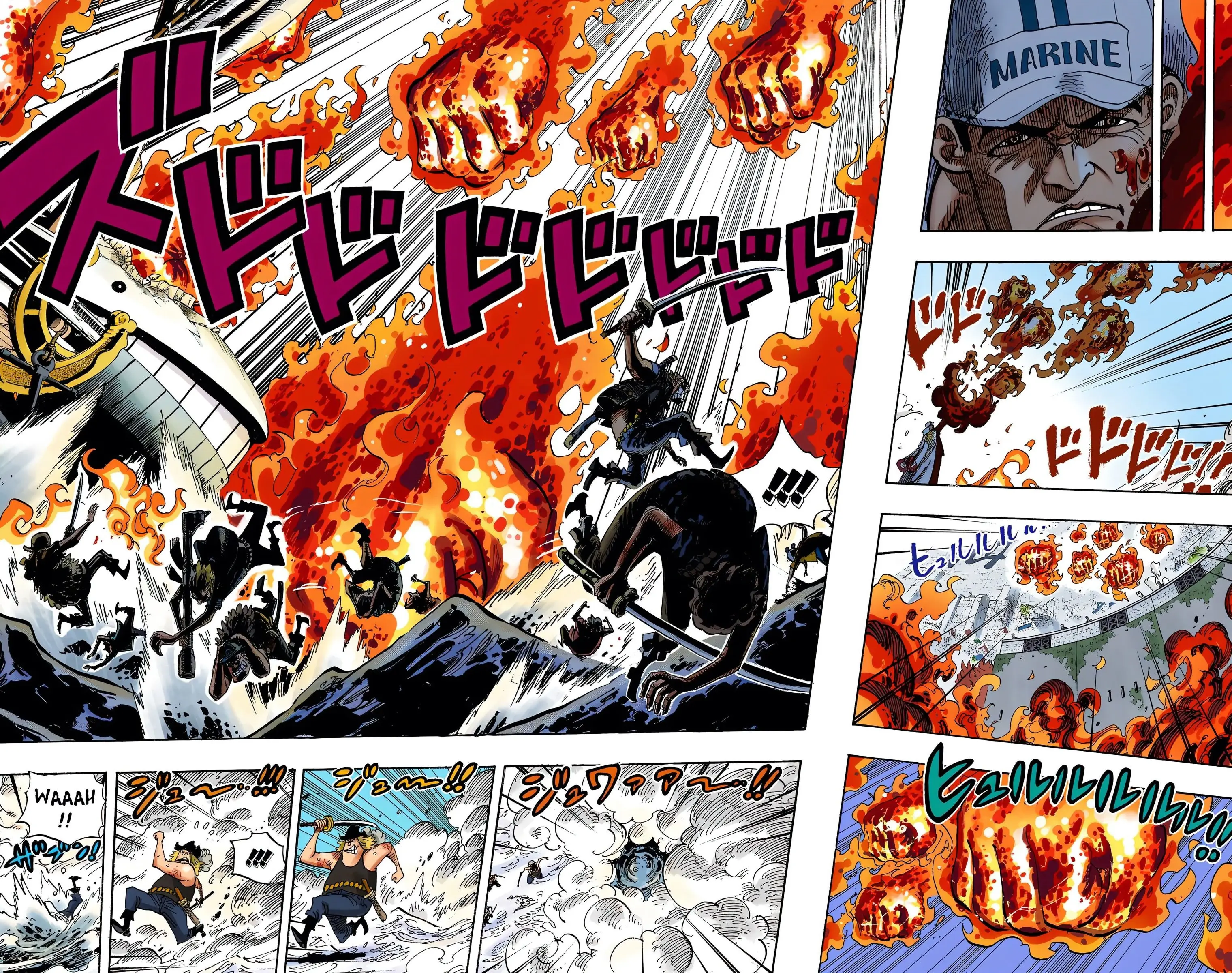 One Piece Colored, chapter 565, page 4