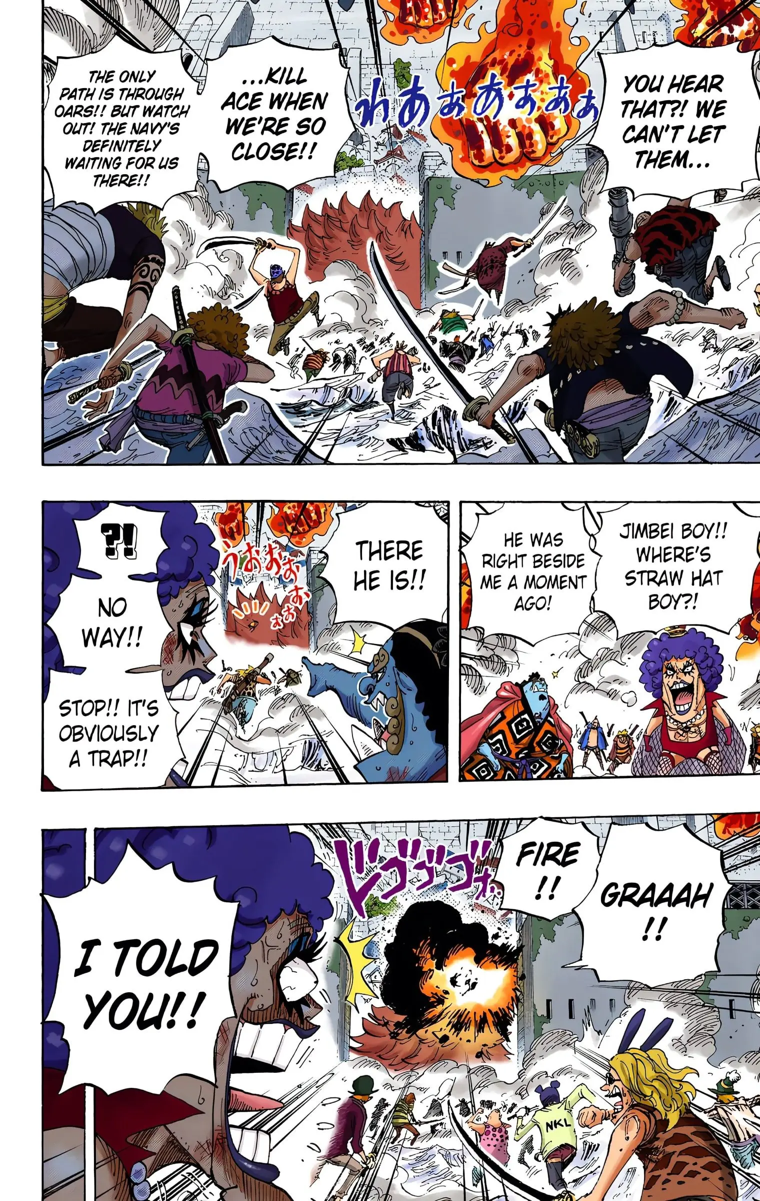 One Piece Colored, chapter 565, page 9