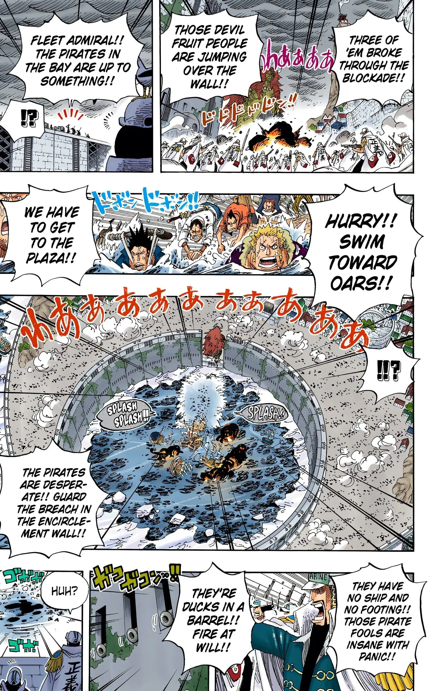 One Piece Colored, chapter 566, page 9